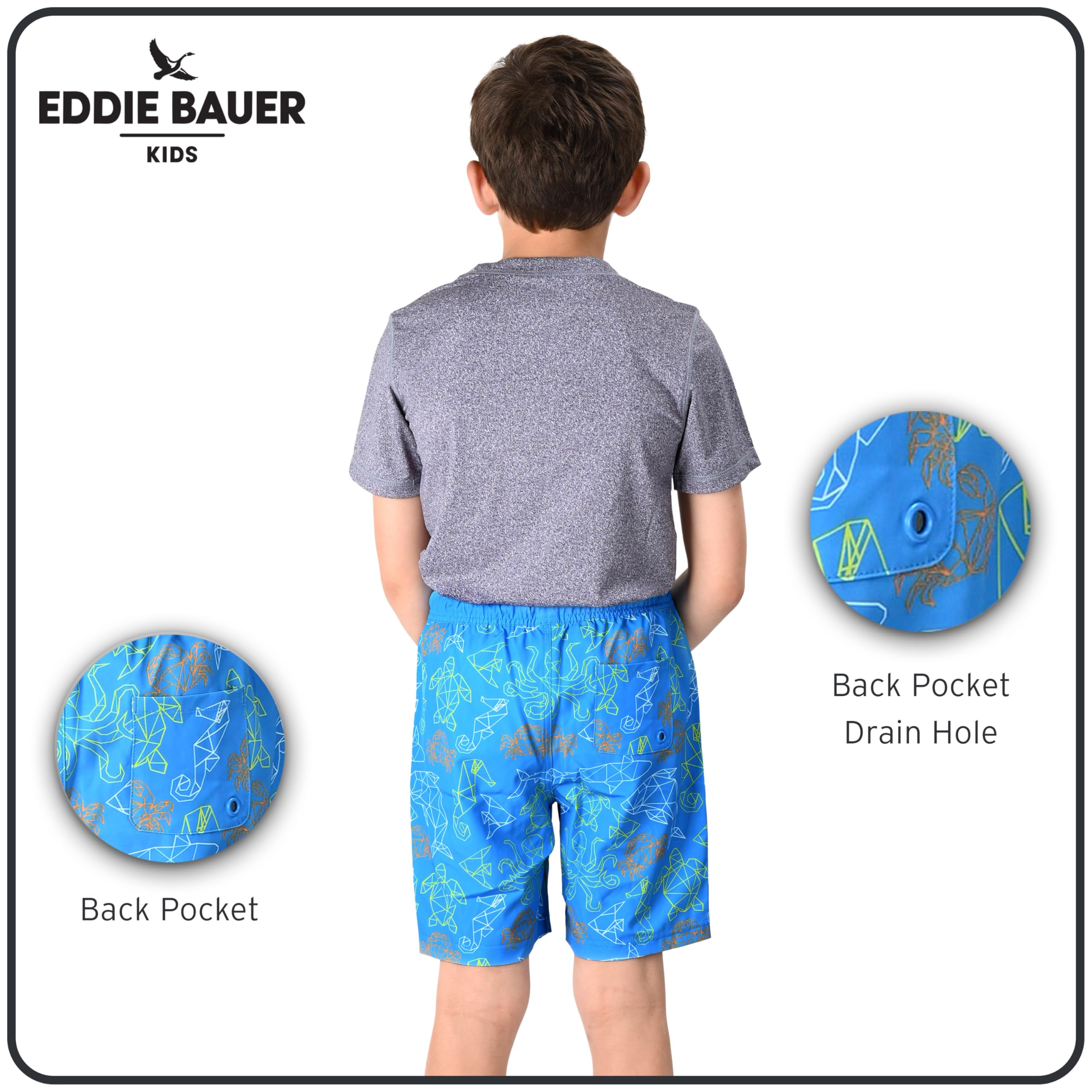 Eddie Bauer Jungen Rash-Guard-Set