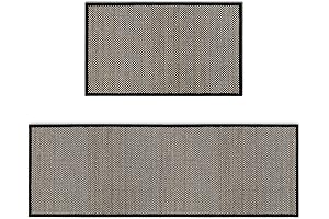 Tiffasea Black And White Kitchen Rug