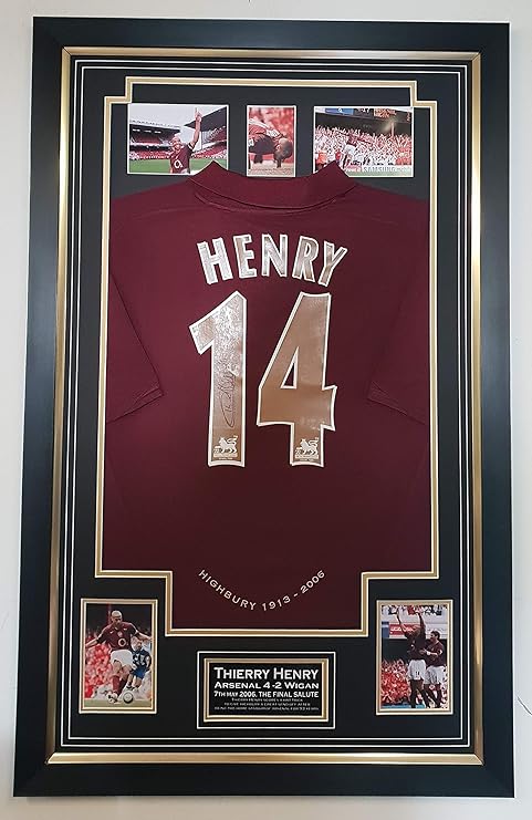 thierry henry signed jersey