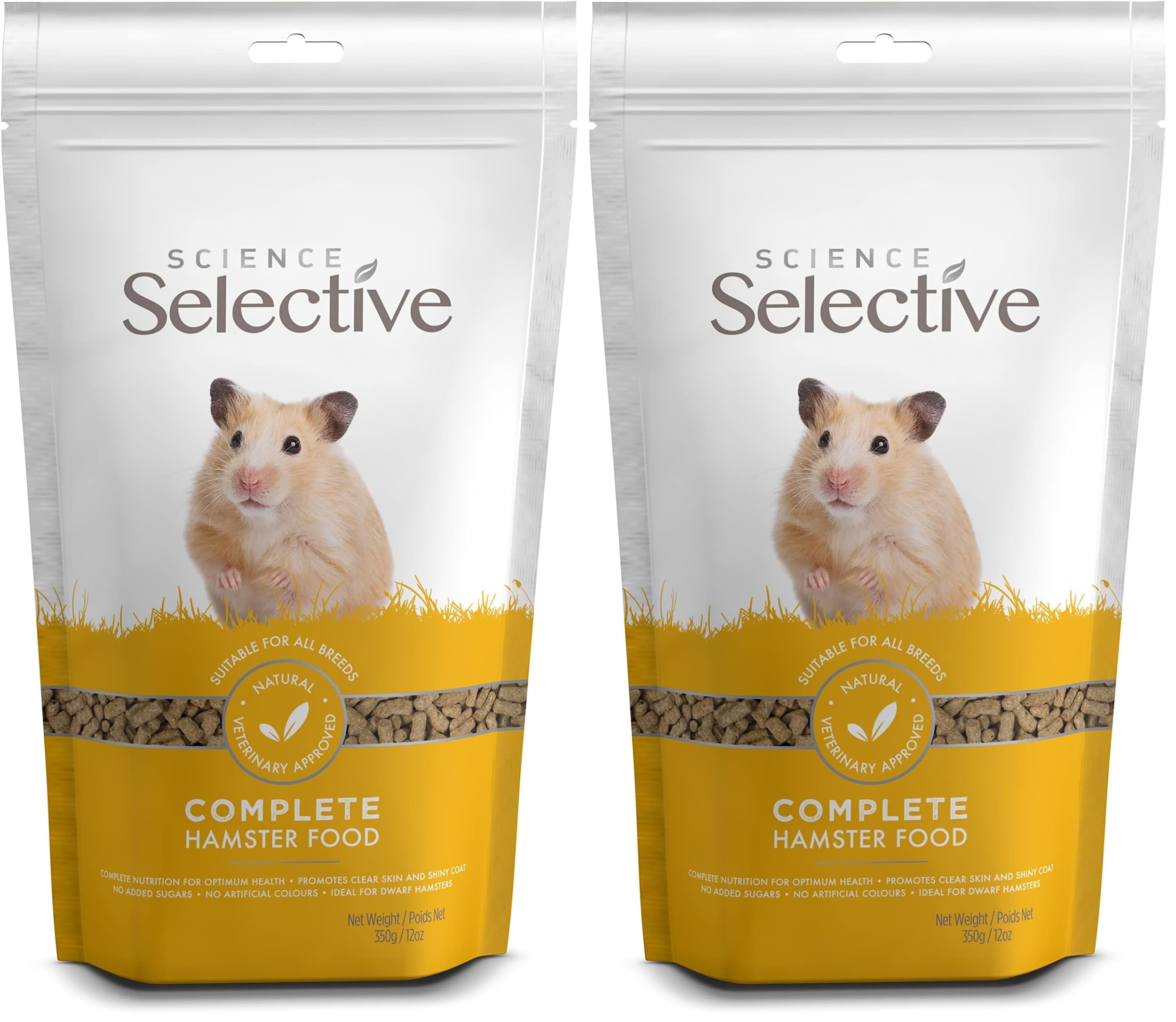 Supreme Science Selective Hamster Food 350g (Pack of 2)