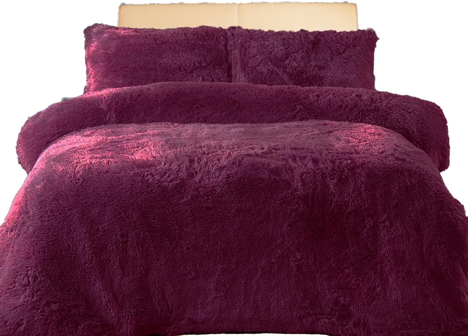 Teddy Bear Duvet Cover Set Super Soft Fleece Warm Winter Quilt with