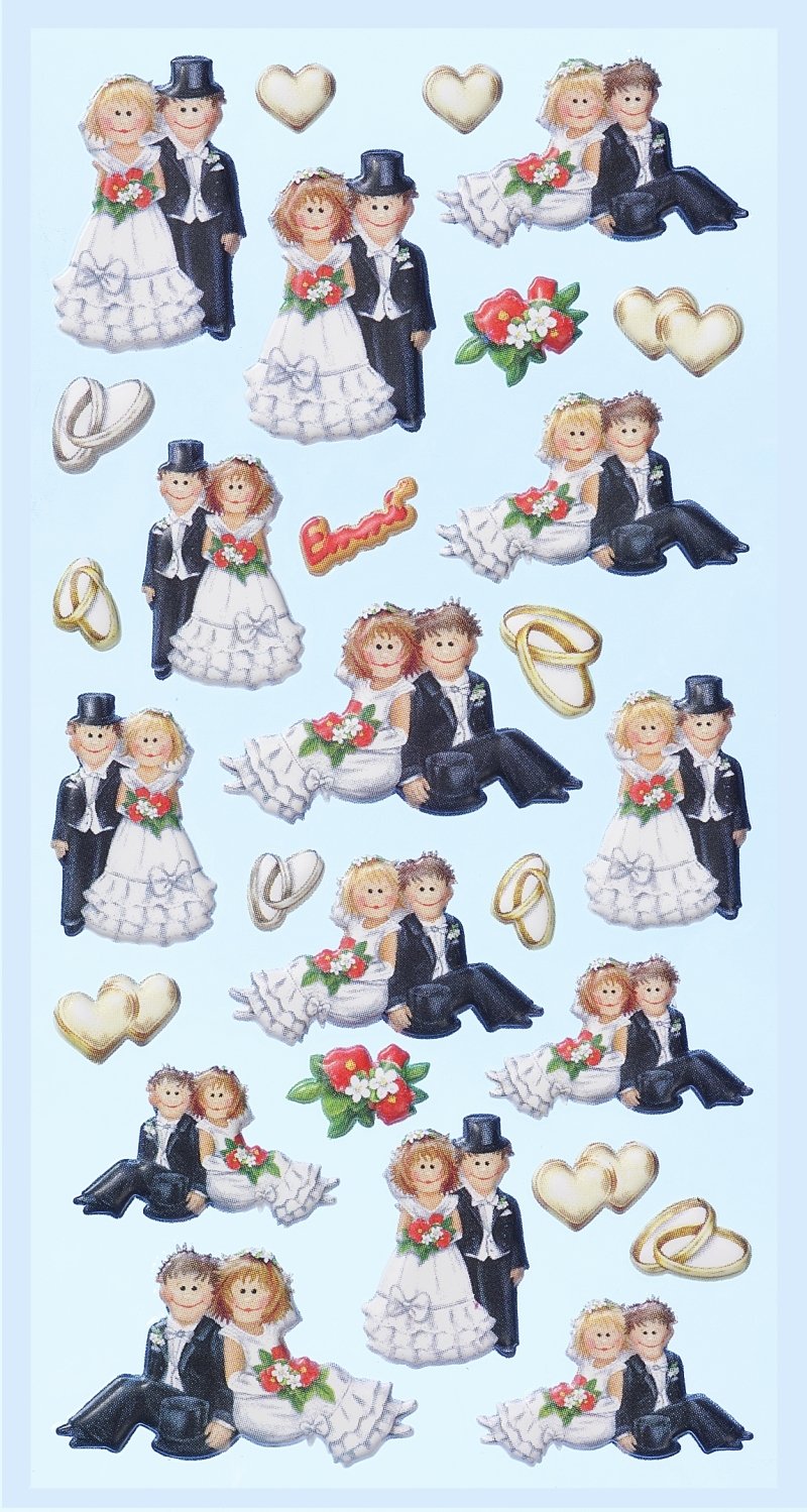 CREApop® Softy-Sticker Delphine – Weiche, Abwischbare Aufkleber Für Karten & Scrapbooking
