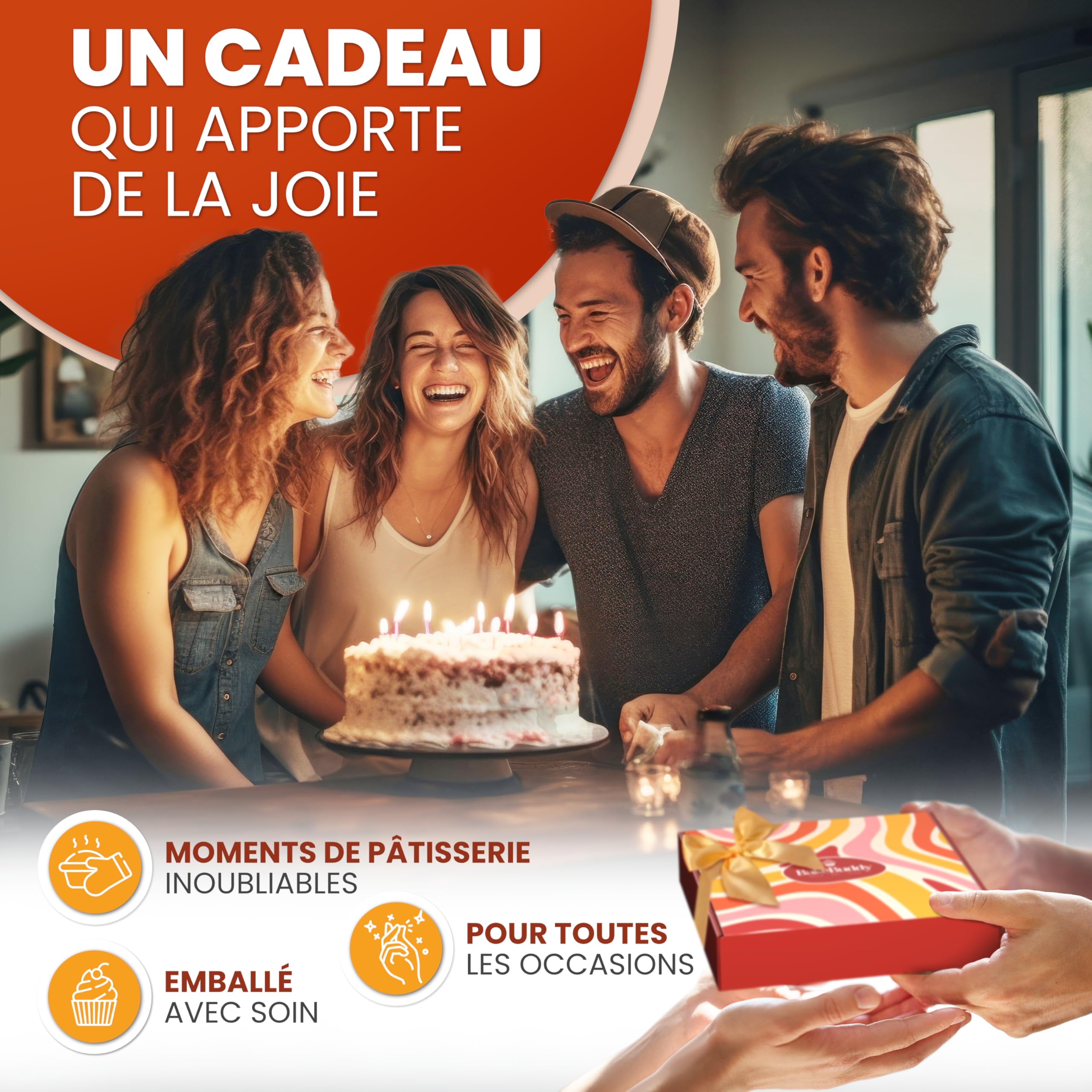 Plateau tournant pâtisserie en aluminium de qualité | Plateau tournant gâteau 30 cm avec fond antidérapant | Précis et stable | Ustensiles pâtisserie professionnels