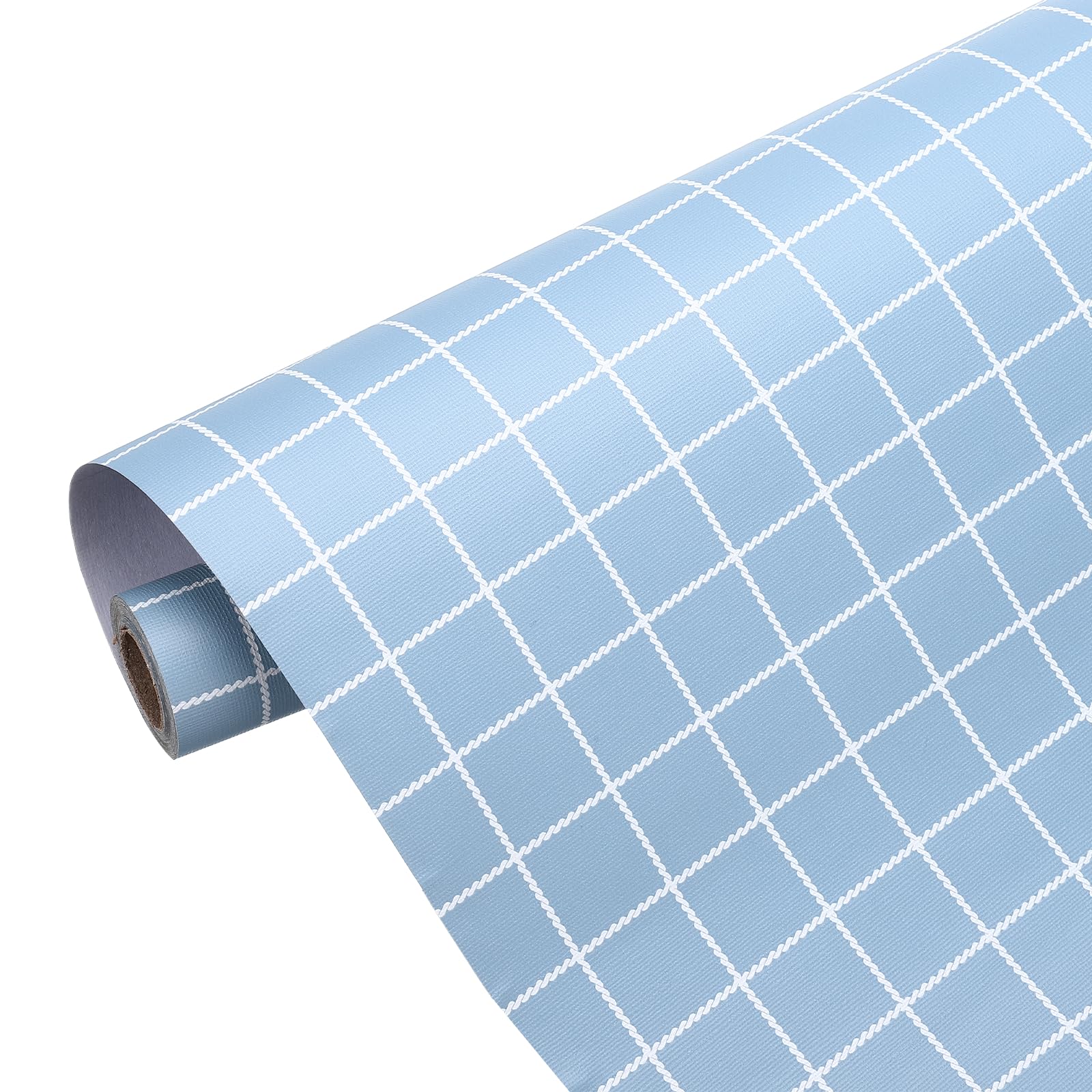 Papier peint mat bleu autocollant pour rénover sans peinture un mur de chambre