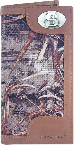 Vista 7 de ZEP-PRO Cartera Realtree de nailon y cuero estilo secretario Roper Concho para hombre