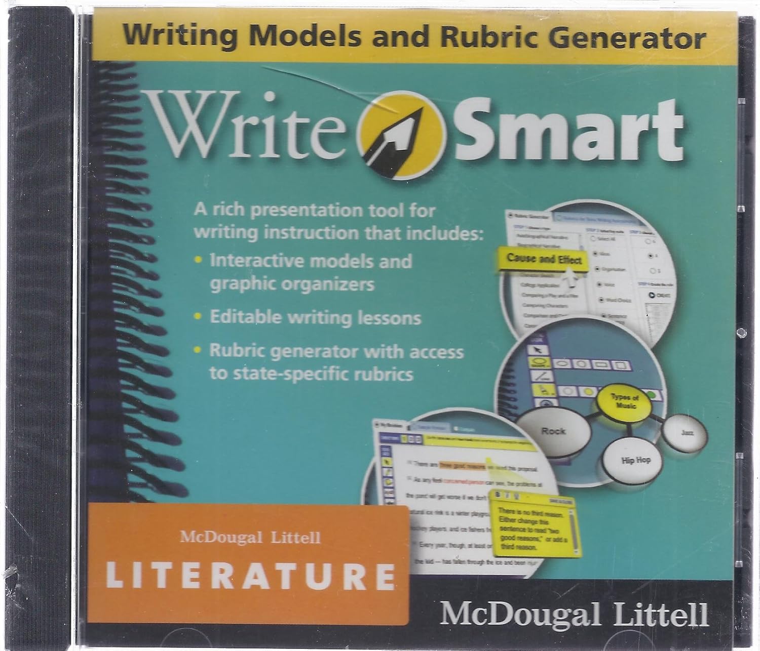 McDougal Littell Literature Grade 9 Write Smart, Writing Models and