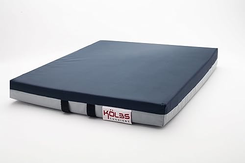 Miniatura 4 de Kölbs Cojines de gel de uso general para silla de ruedas, 16 x 16 x 2 pulgadas