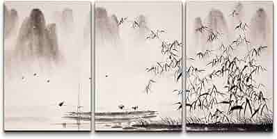 Amazon.com: wall26 - 3 Piece Canvas Wall Art - Chinese
