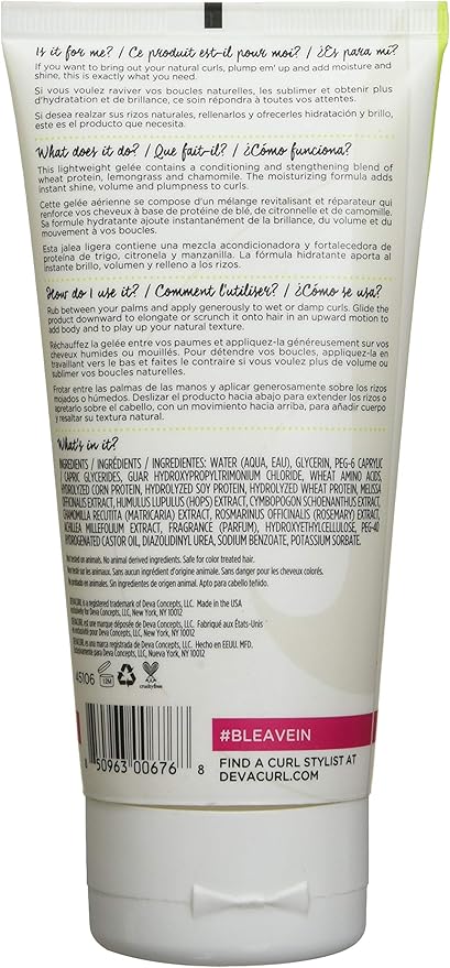 Devacurl B Leave In Curl Boost And Volumizer 6 Oz Amazon Ca Beauty Personal Care