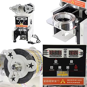 Amazon.co.jp : カップ シーリング マシン 95 mm タピオカ ティー