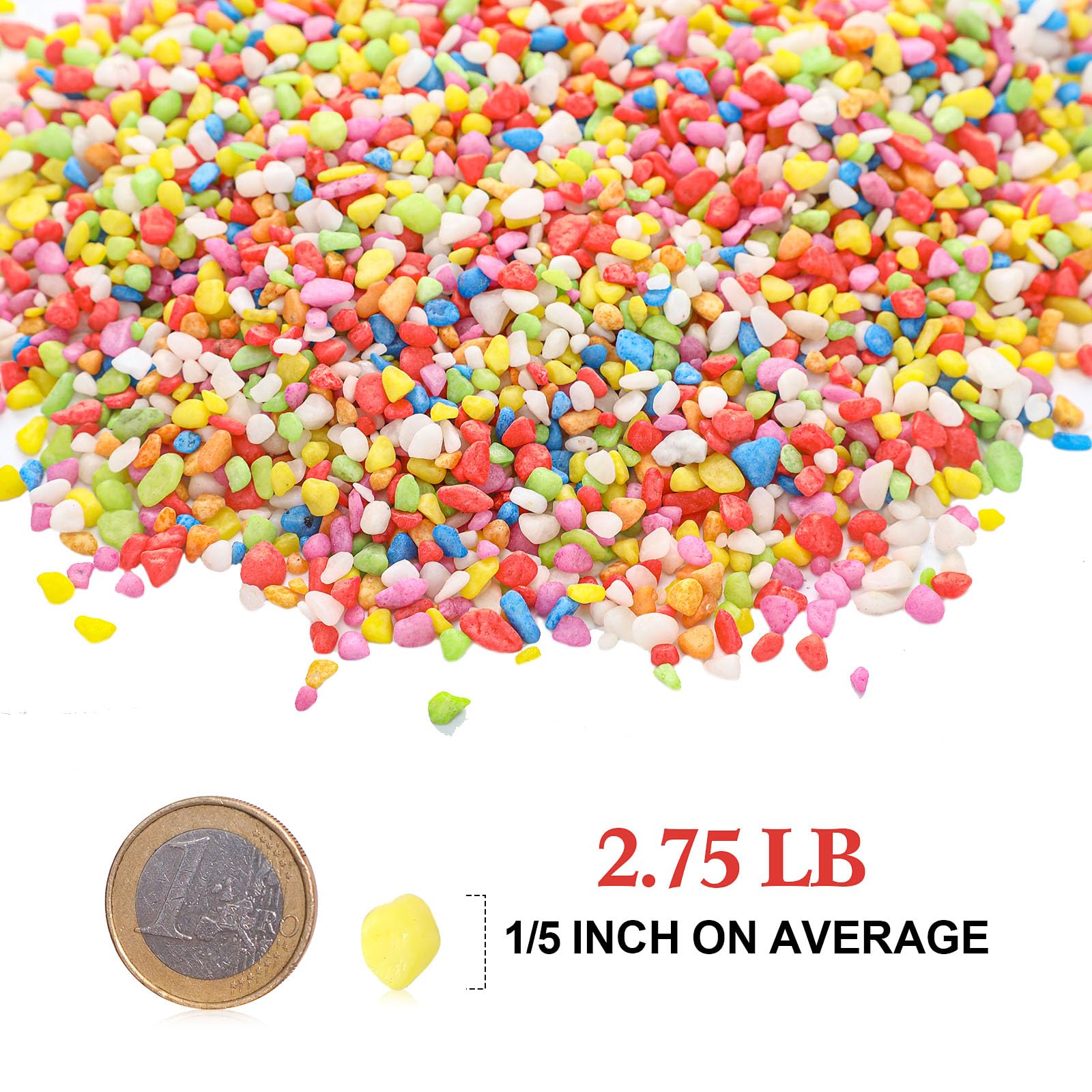 Jexine 50 pesci rossi finti galleggianti, 10 pezzi, pianta acquatica artificiale, 1,2 kg, rocce per la casa, l'ufficio, l'acquario, decorazioni e accessori