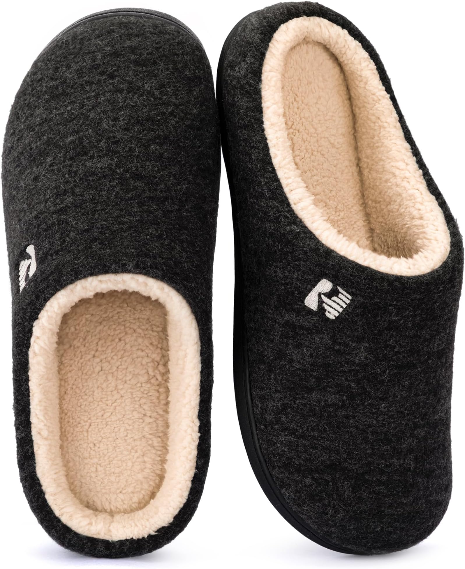 Men's Sherpa Lined Memory Foam Clog Slipper