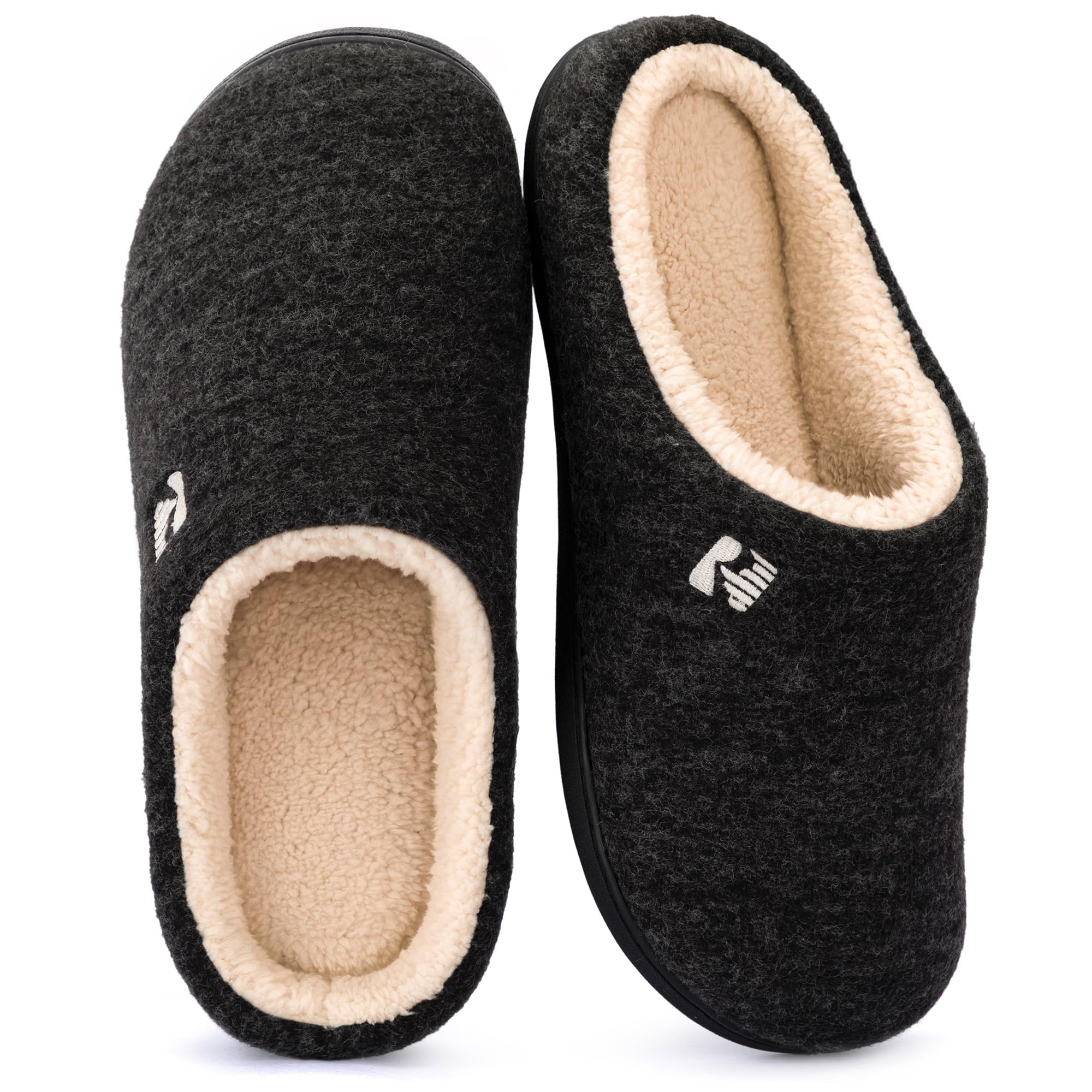 Men's Sherpa Lined Memory Foam Clog Slipper