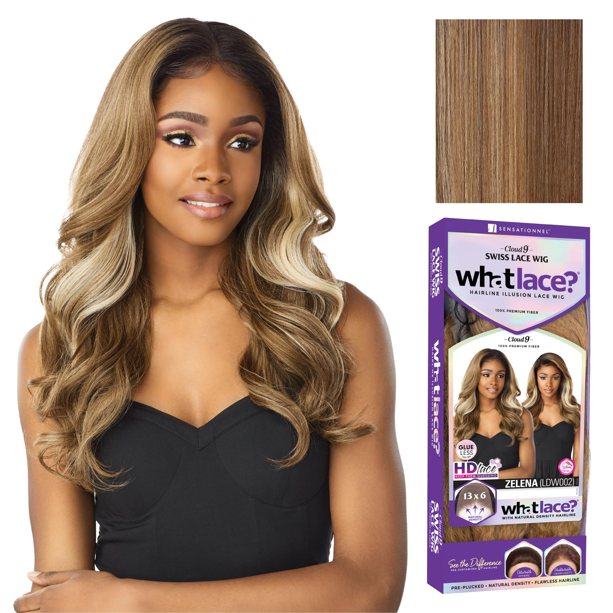 Sensationnel Synthetic Cloud9 What Lace Wig - ZELENA (FLAMBOYAGEBLONDE)