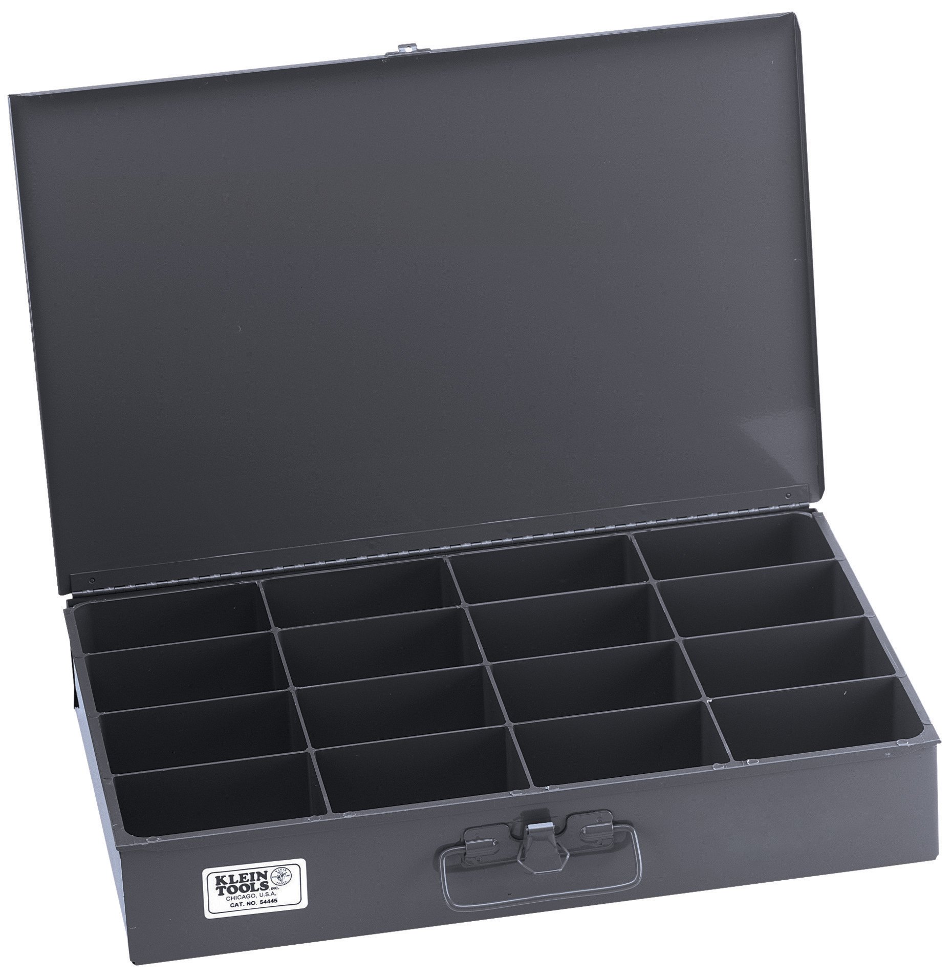 Klein Tools 54445 Parts Storage Box, Extra-Large 16 Compartments