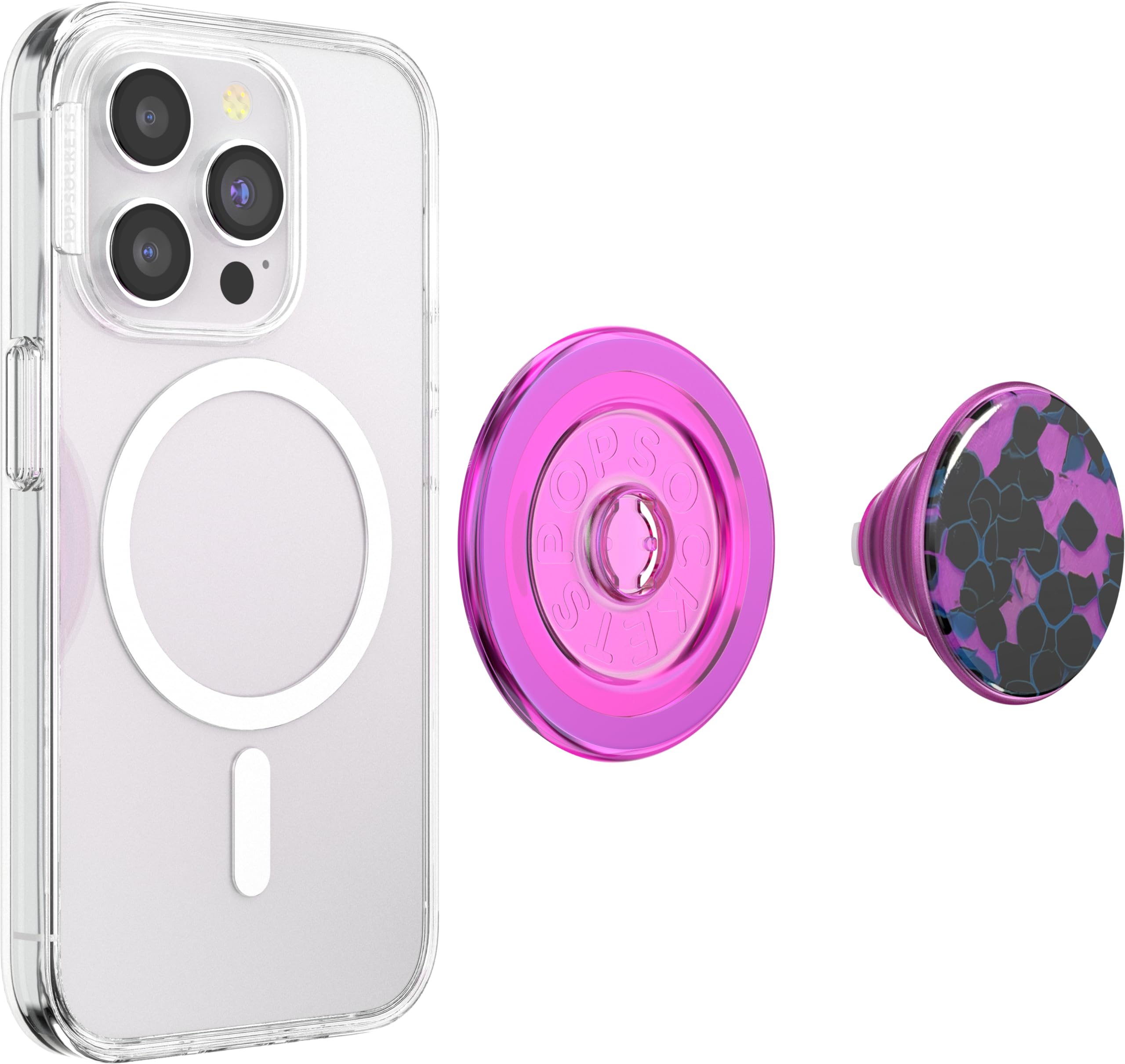 PopSockets PopGrip for MagSafe Magnetic Phone Grip & Stand, Swappable Top - Image 3