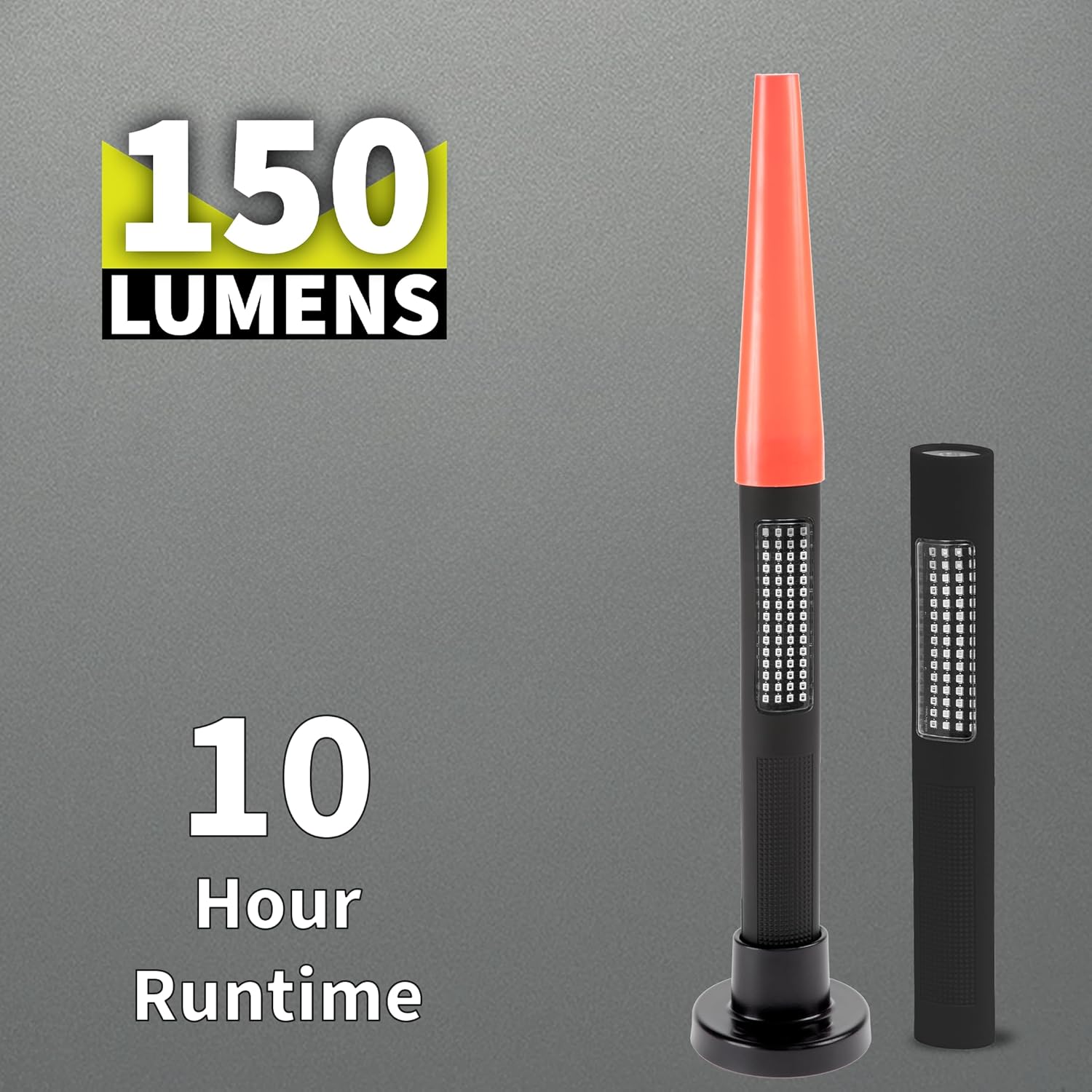 Nightstick NSP-1174-K01 LED Safety Light & Flashlight Combo Kit - White & Amber Floodlight