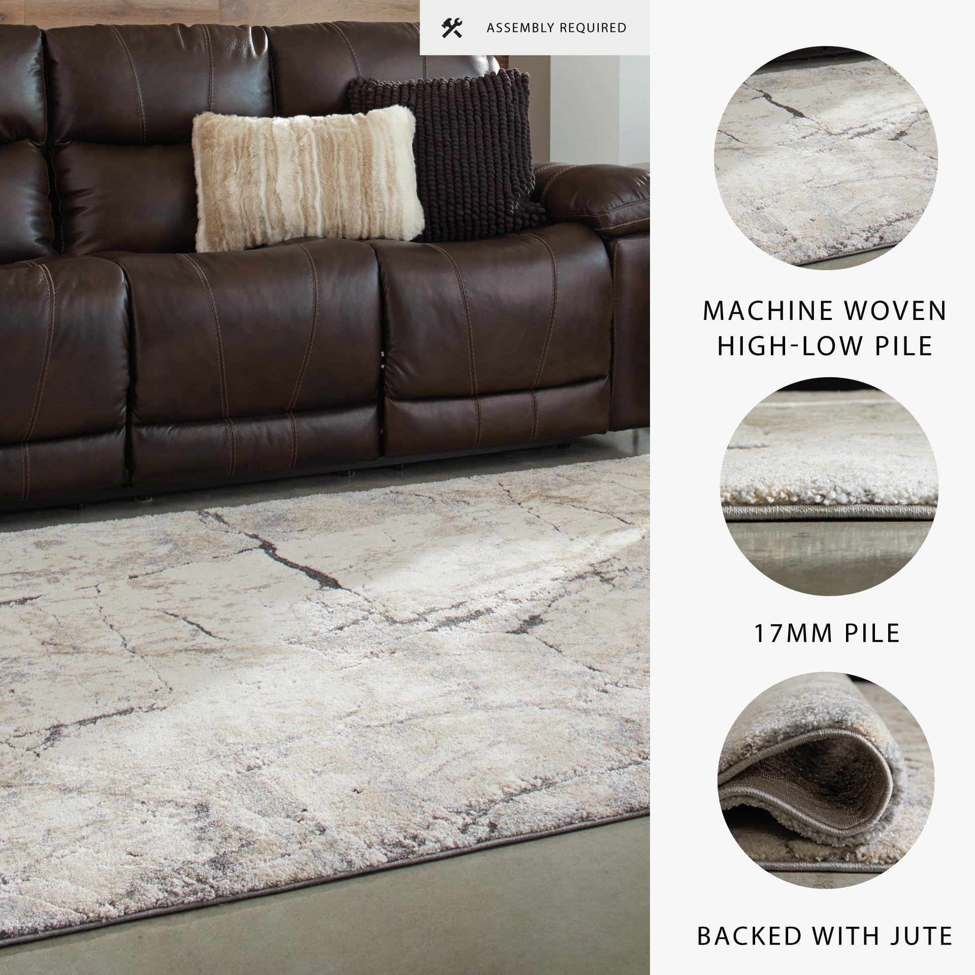 Amazon.com: Signature Design by Ashley Wyscott Living Room Rug