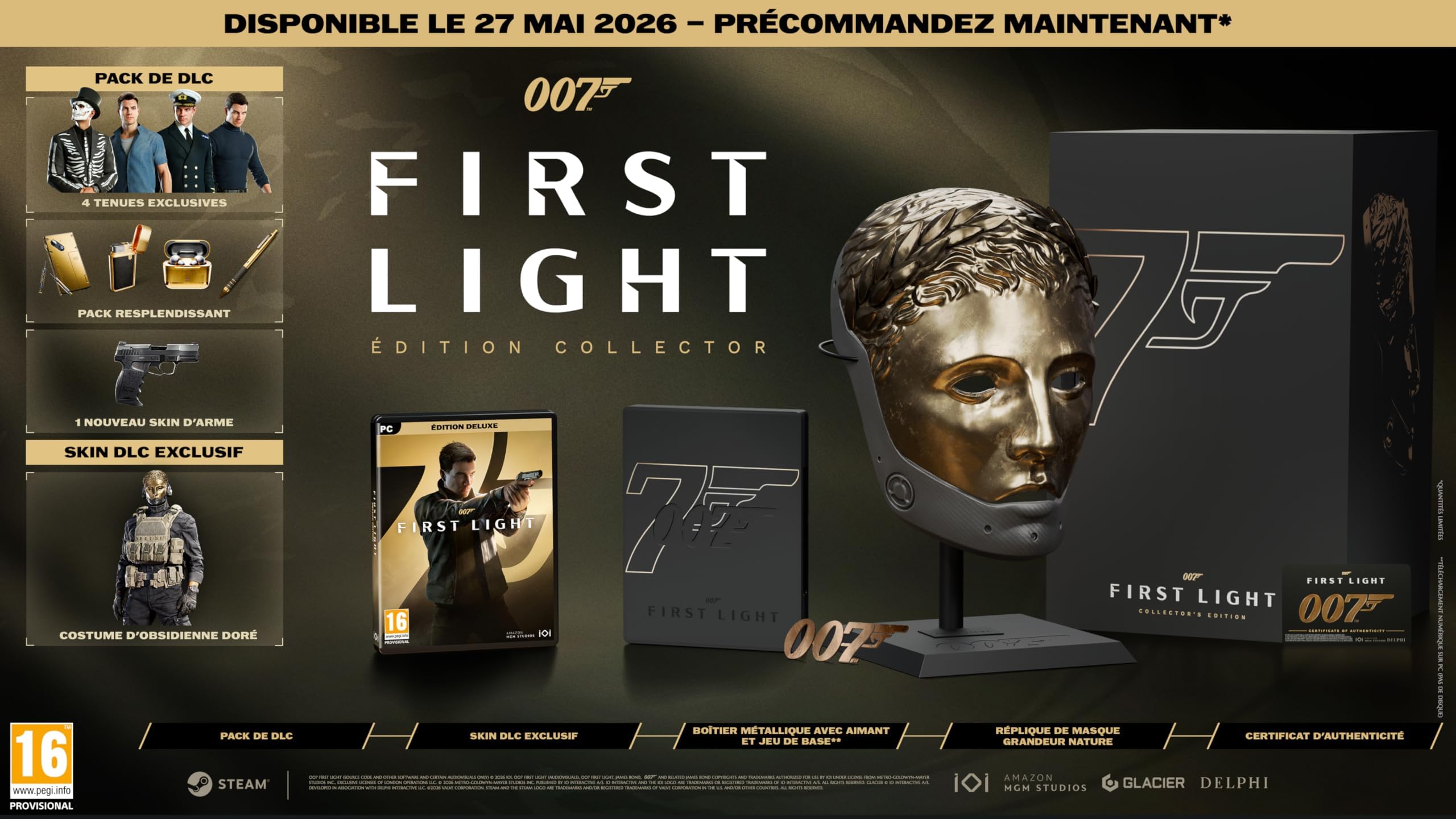 007 First Light Mask Collector's Edition (Windows PC)