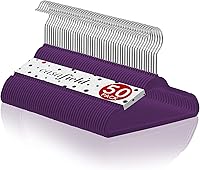 Vista 19 de Casafield 50 perchas de terciopelo para bebé, tamaño de 11 pulgadas, para ropa de bebés y niños pequeños, color verde lima