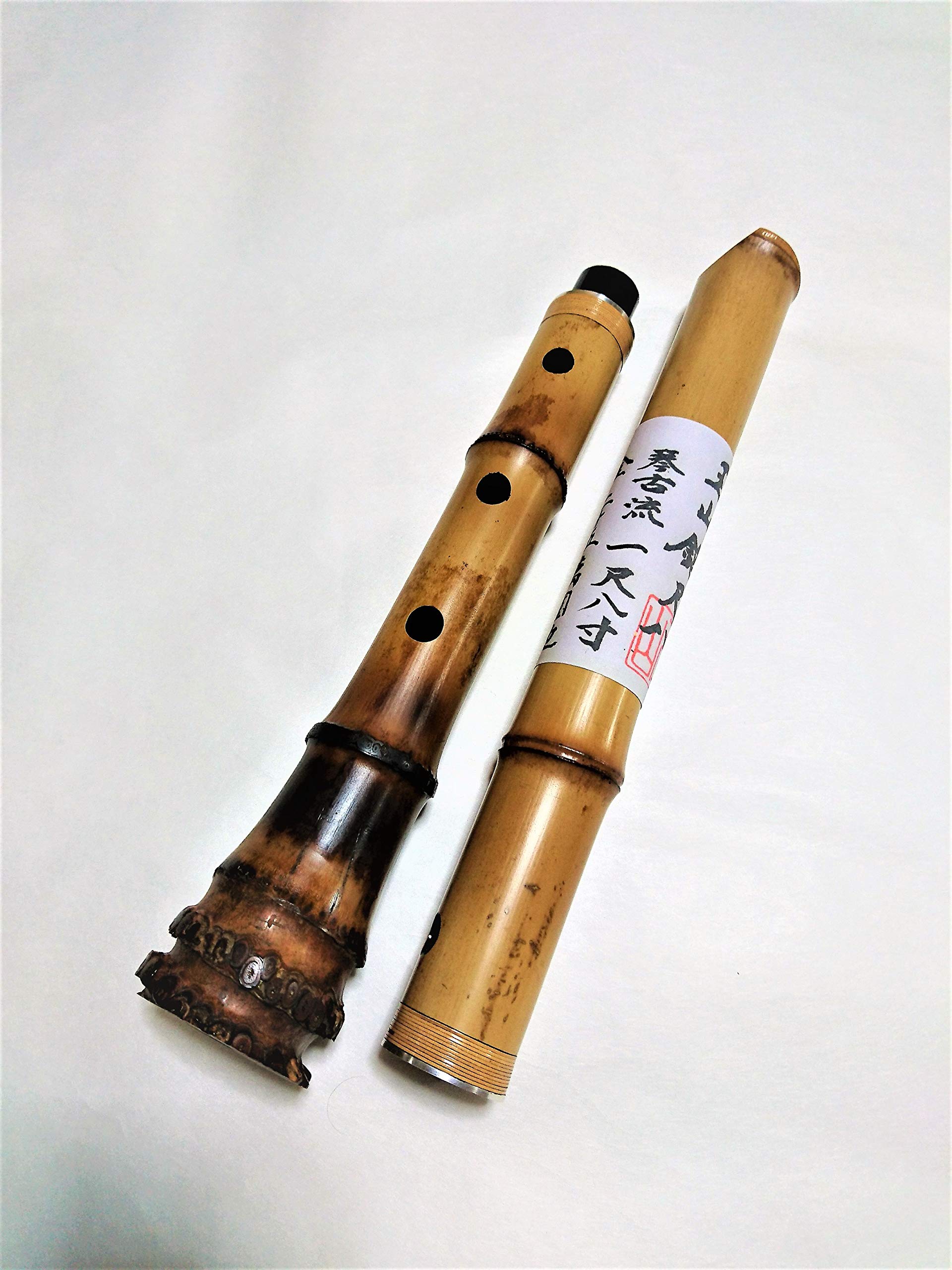 Amazon | 尺八 (しゃくはち） 玉山銘 真竹 琴古流 1尺8寸 Gyokuzan