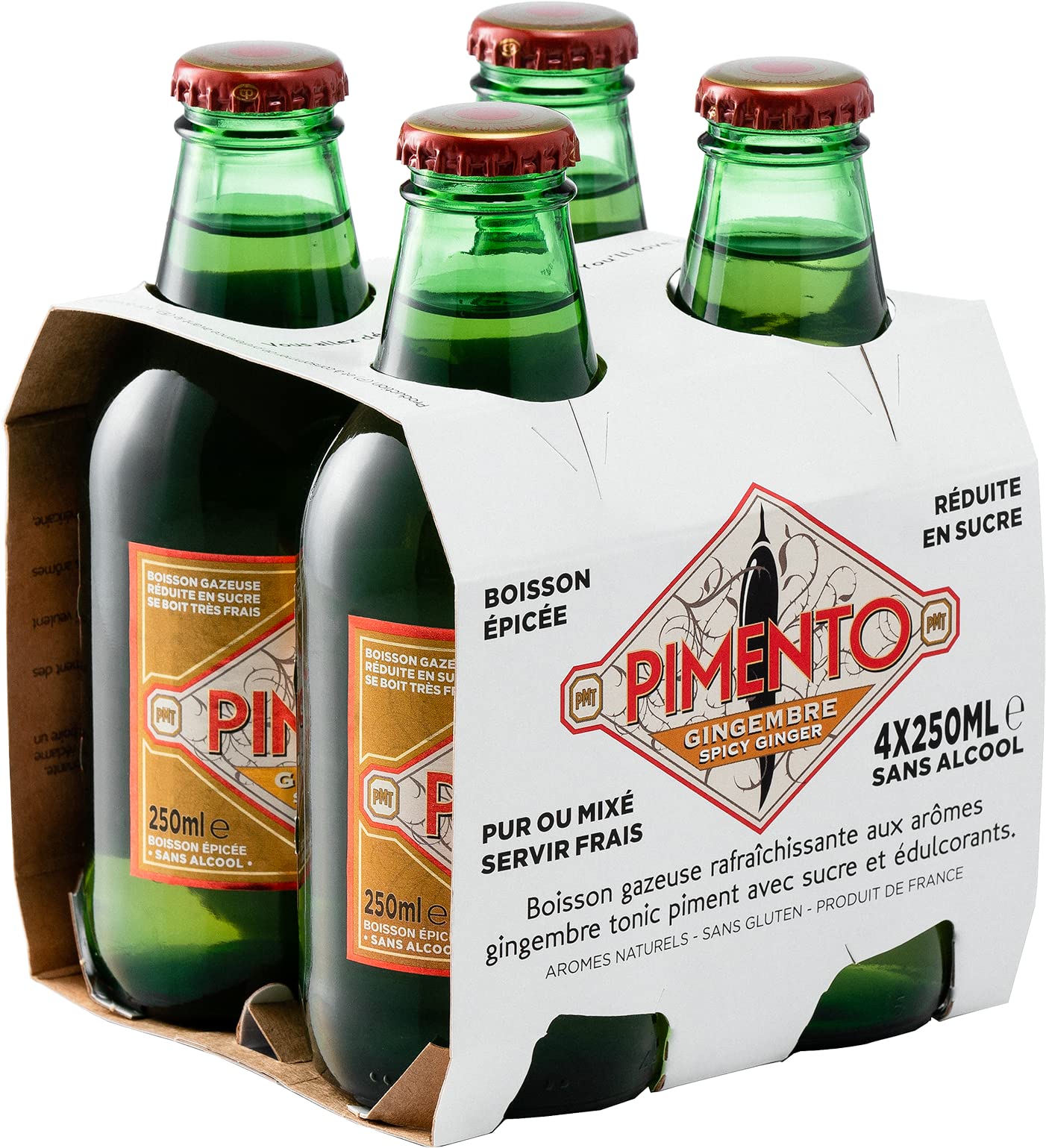 Pimento Gingembre Spicy Gienger - Pack 4x25cl