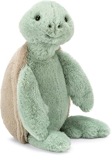 Miniatura 3 de Jellycat If I were a Turtle Board Book and Bashful Turtle Stuffed Animal, mediano 12 pulgadas