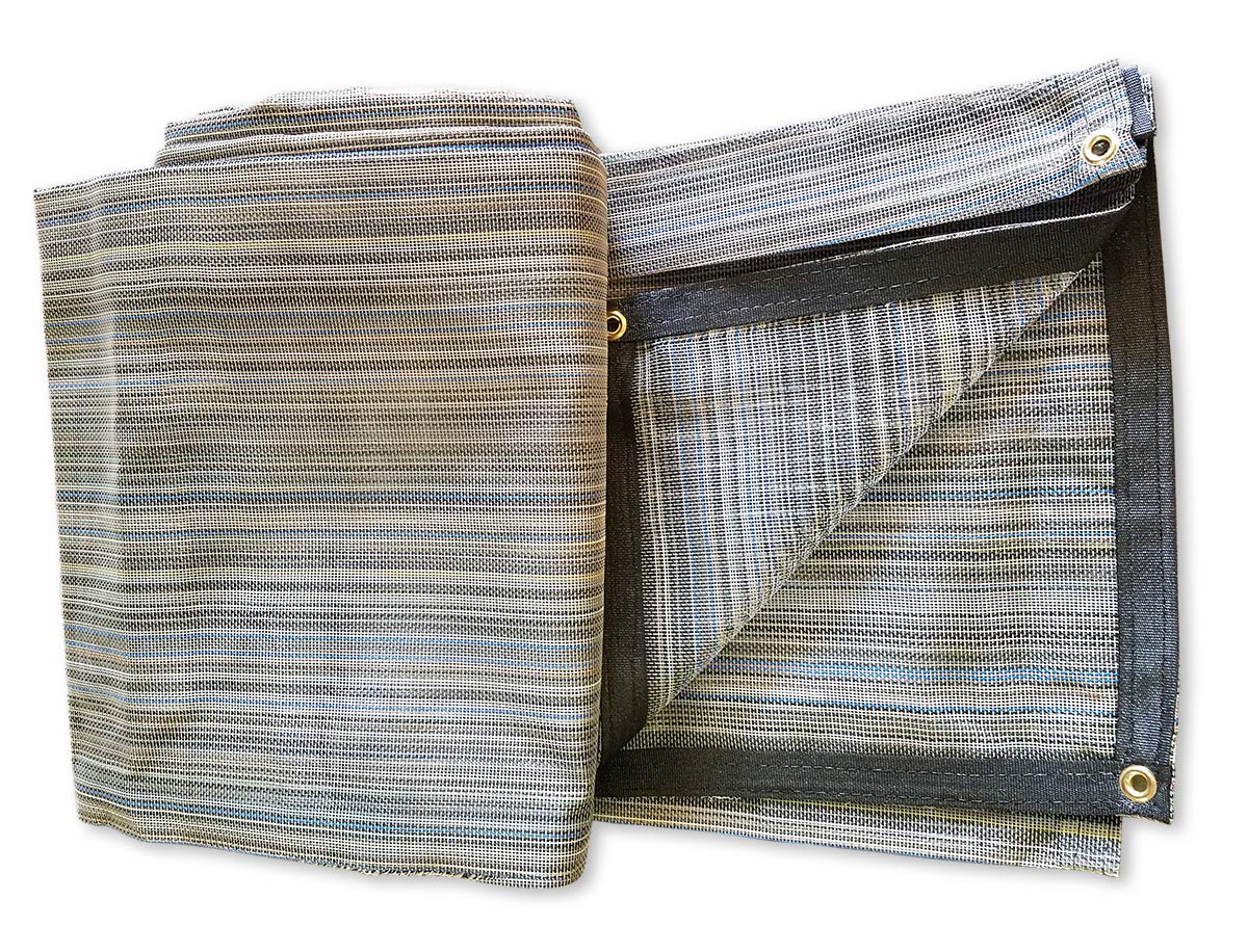 8' x 28' Mesh Auto Tarp for Roll-Off Tarp Systems