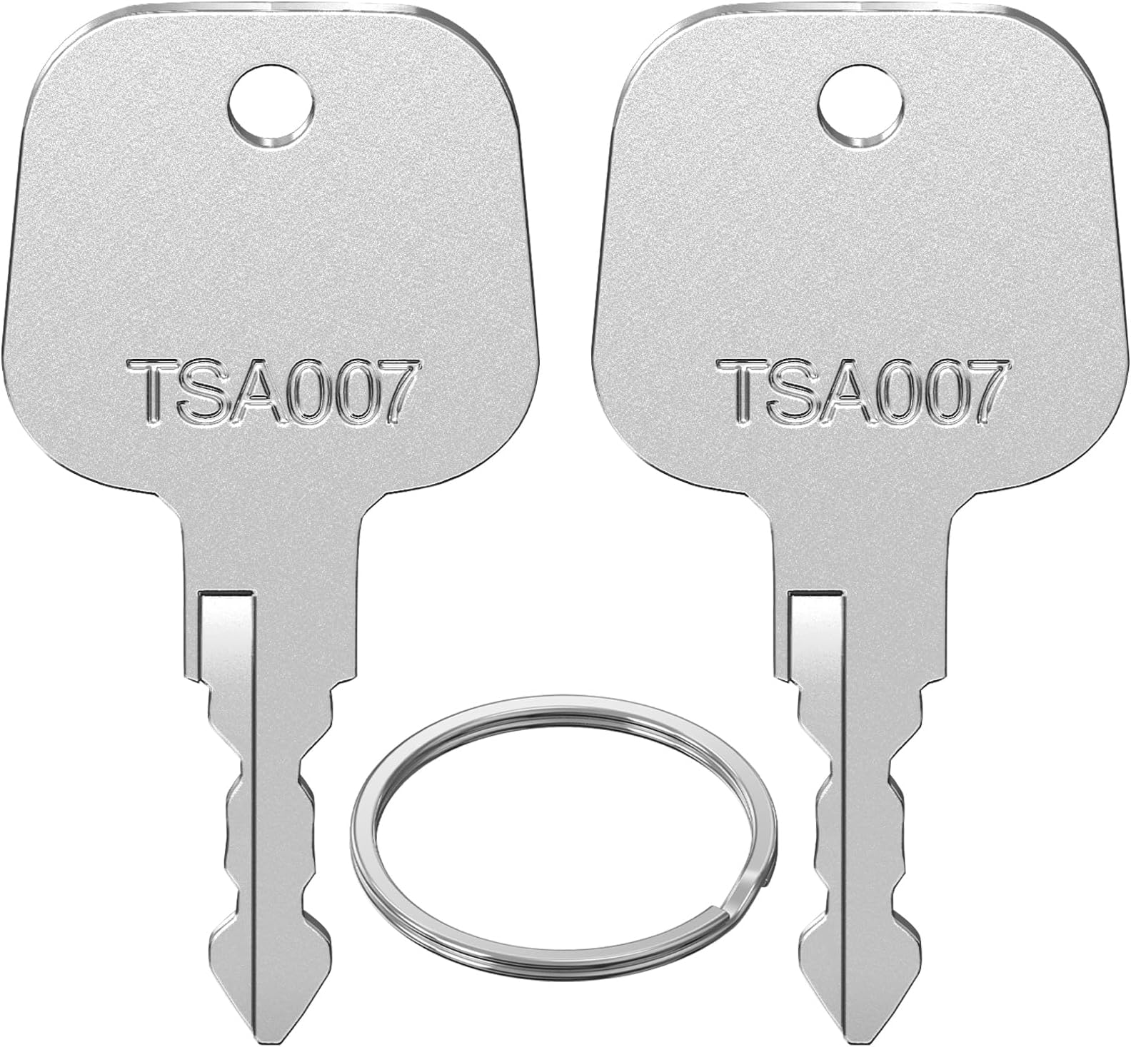 TSA 002 TSA 007 Keys，2 TSA007 TSA002 Master Luggage Lock Keys Compatible with