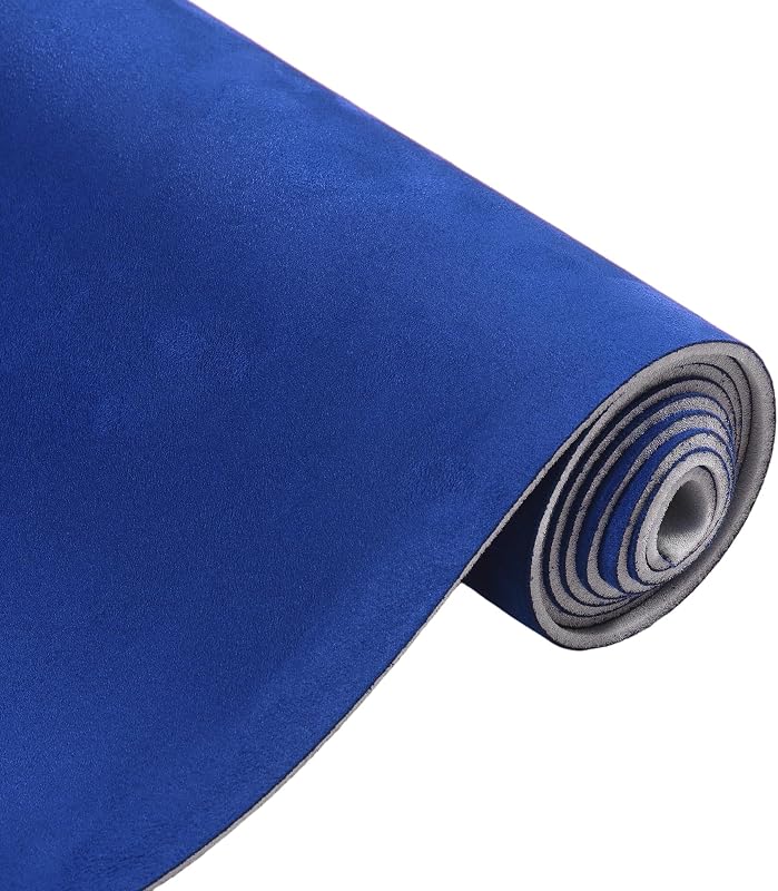 Tecido para Forro de Teto Automotivo Partuto em Camurça Azul 182,88 x 144,78 cm – 1 unidade