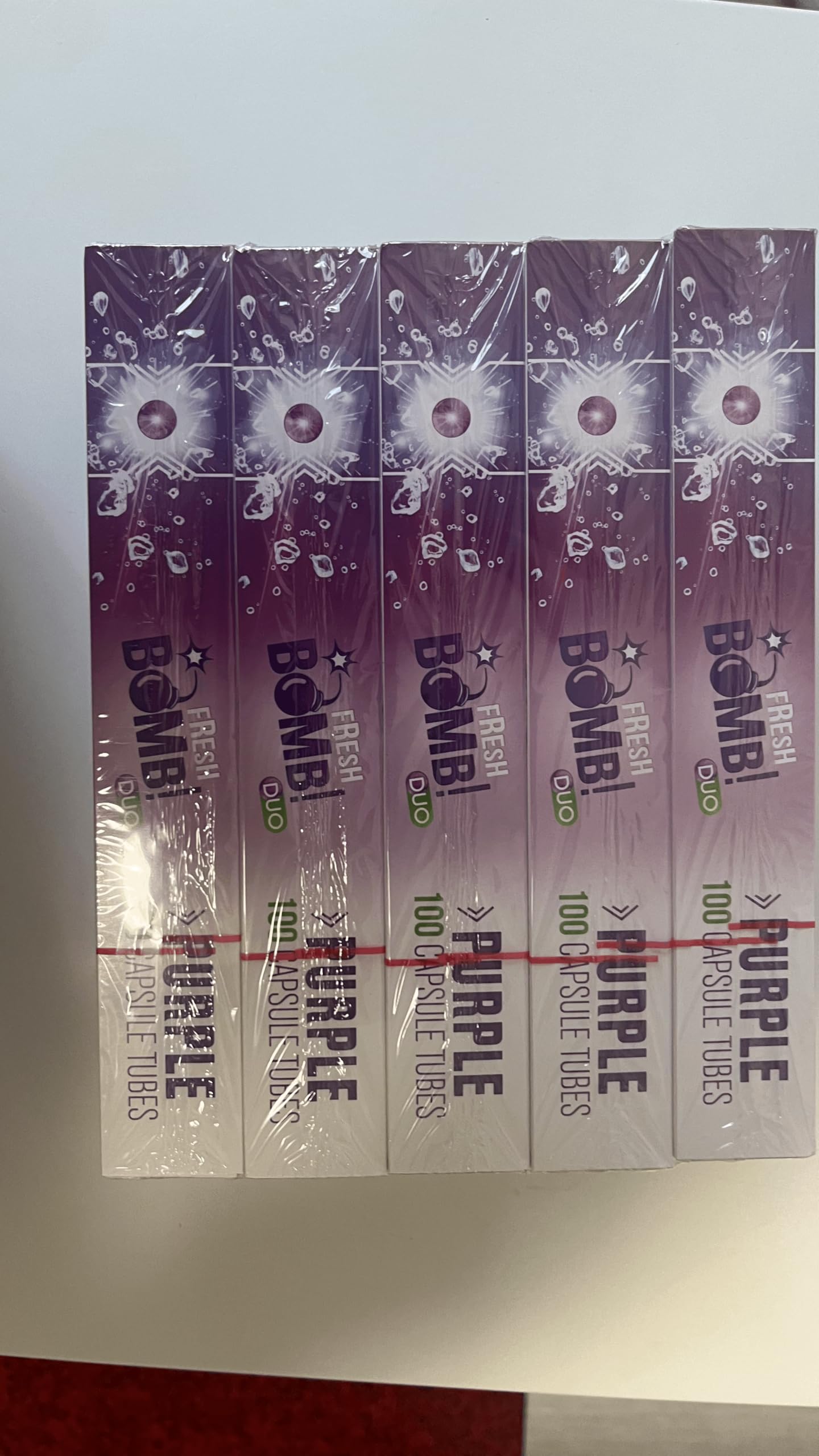 cigarette with purple filter Fresh Bomb Purple Berries Click Aroma Capsule Empty Cigarette Filter Tubes  5 Packs (500 Tubes) : Amazon.co.uk: Health & Personal Care
