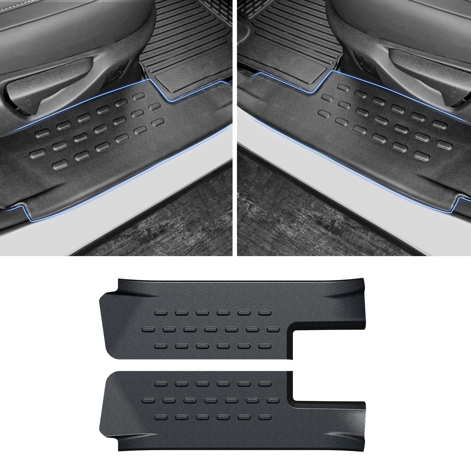 JOULARISE Cargo Mat With Backrest Mats For Lexus TX 2024 2025 6/7 Seats - View #6