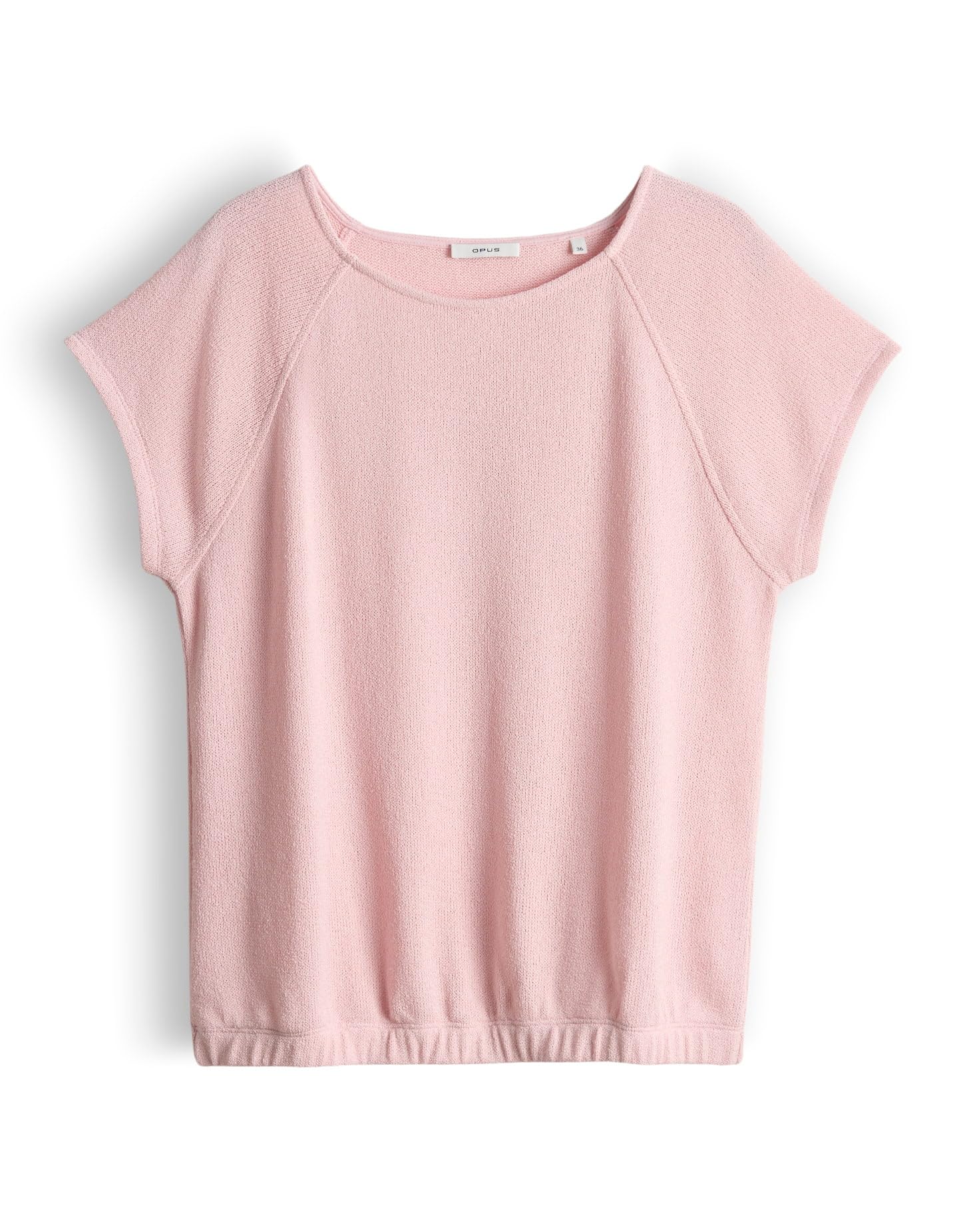 OPUS Damen Kurzarmshirt | Jerseyshirt aus nachhaltigem ECOVERO™ Viskosemix Regular Fit