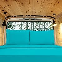 Vista 107 de Elegant Comfort - Juego de sábanas de microfibra de 1500 hilos de calidad hotelera prémium de 4 piezas - Resistente a arrugas, sábana bajera