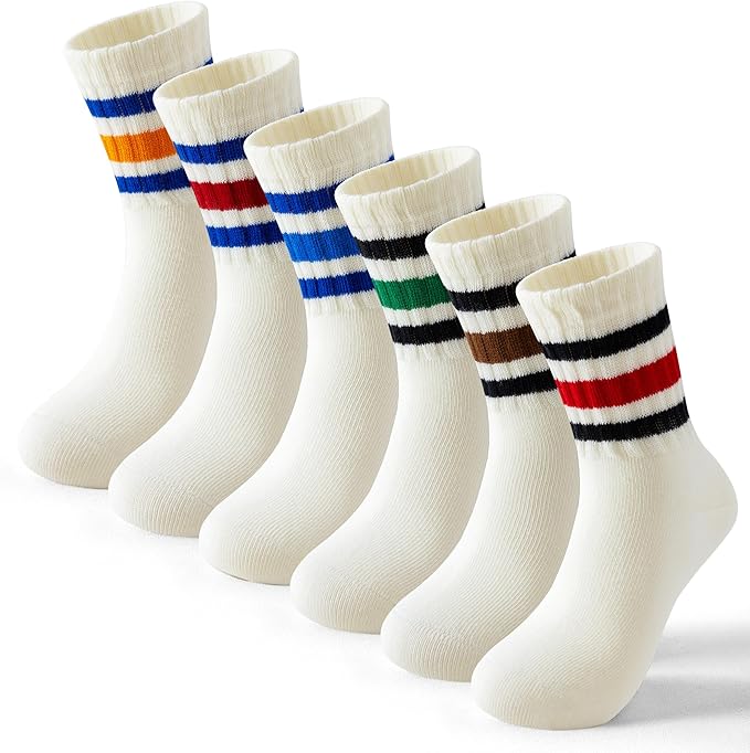 BISOUSOX Kids' Seamless Socks for Sports and School