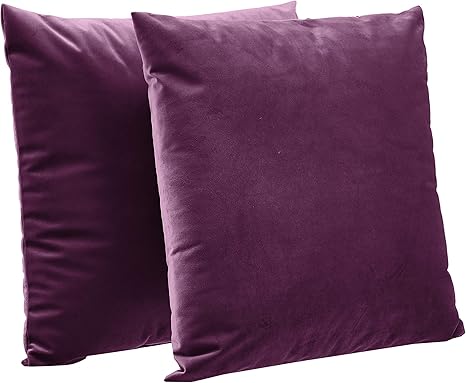 velvet pillows amazon