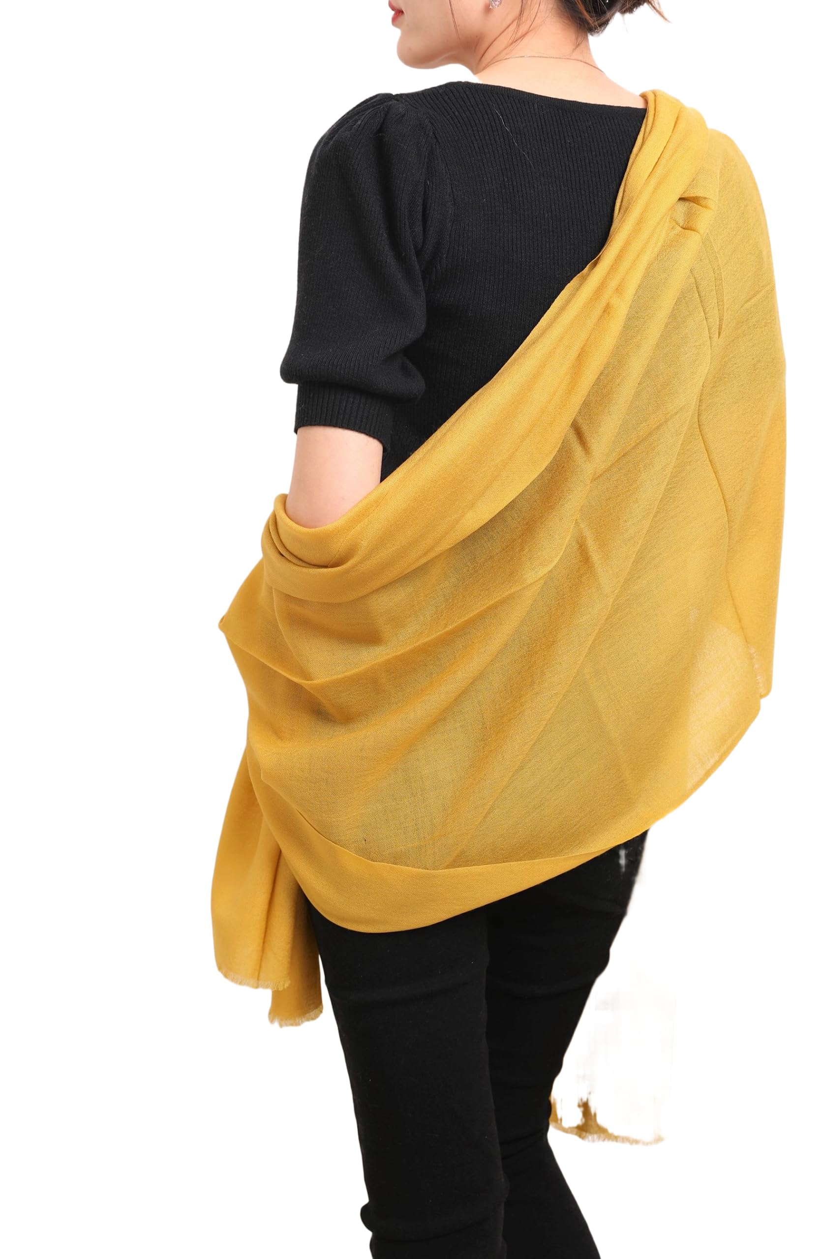 100% Lana Tinta Unita Fili Sottili Filato 80 Monocolore Pashmina Stola Sciarpa in20 Colori Diversi