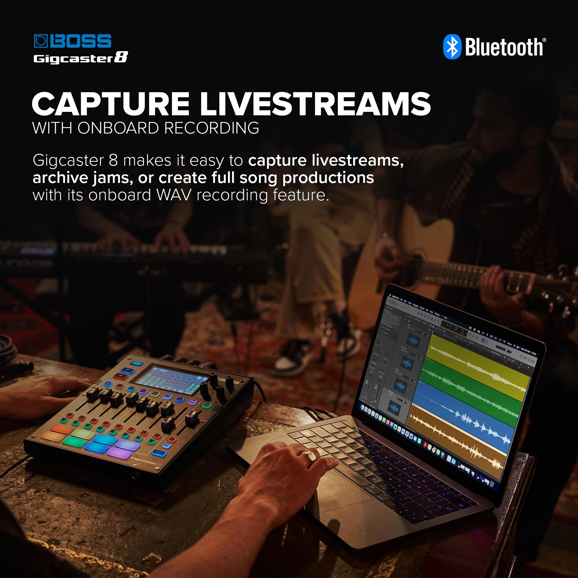 Amazon.co.jp: BOSS BOSS / Gigcaster 8 (GCS-8) Audio Mixer for