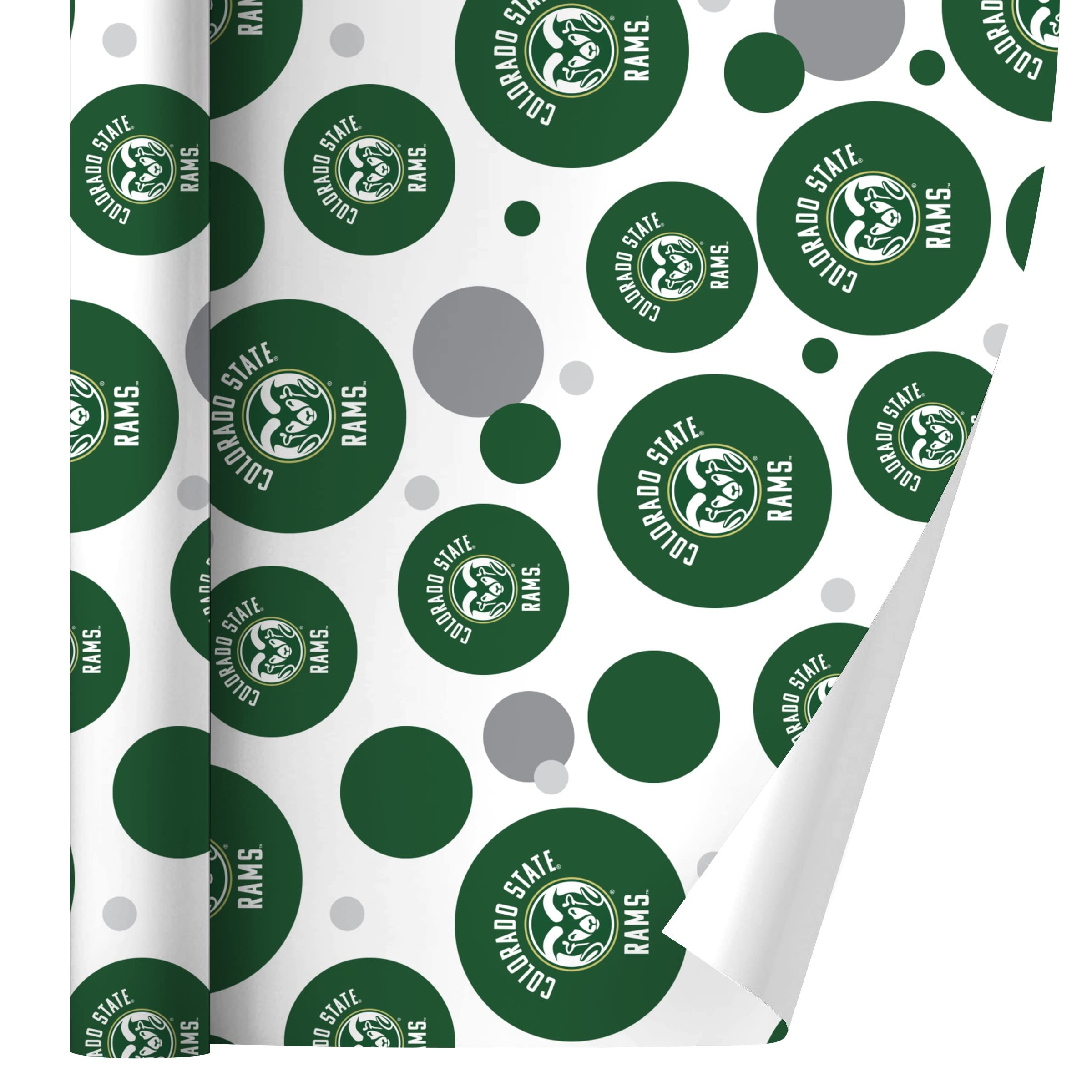 GRAPHICS & MORE Colorado State University Rams Gift Wrap Wrapping Paper Roll
