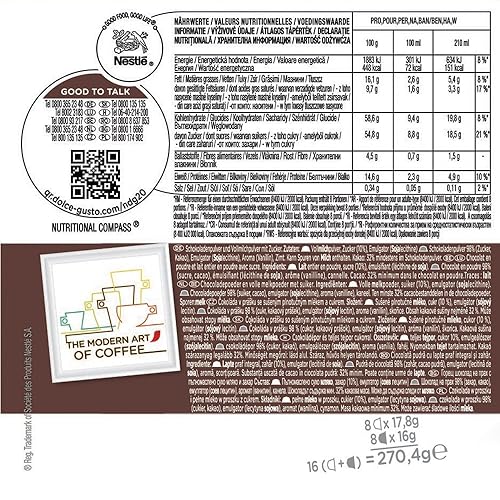 Miniatura 5 de NESCAFÉ Dolce Gusto Chococino 16 Cápsulas Pack de 3 total 48 cápsulas