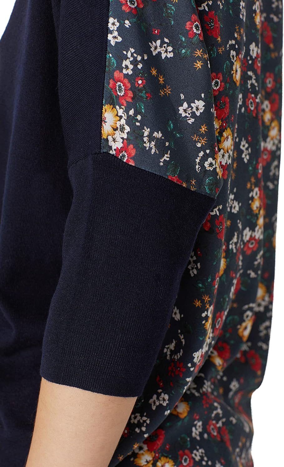 Rent The Runway Pre-Loved Floral Back Sweater - Image 5