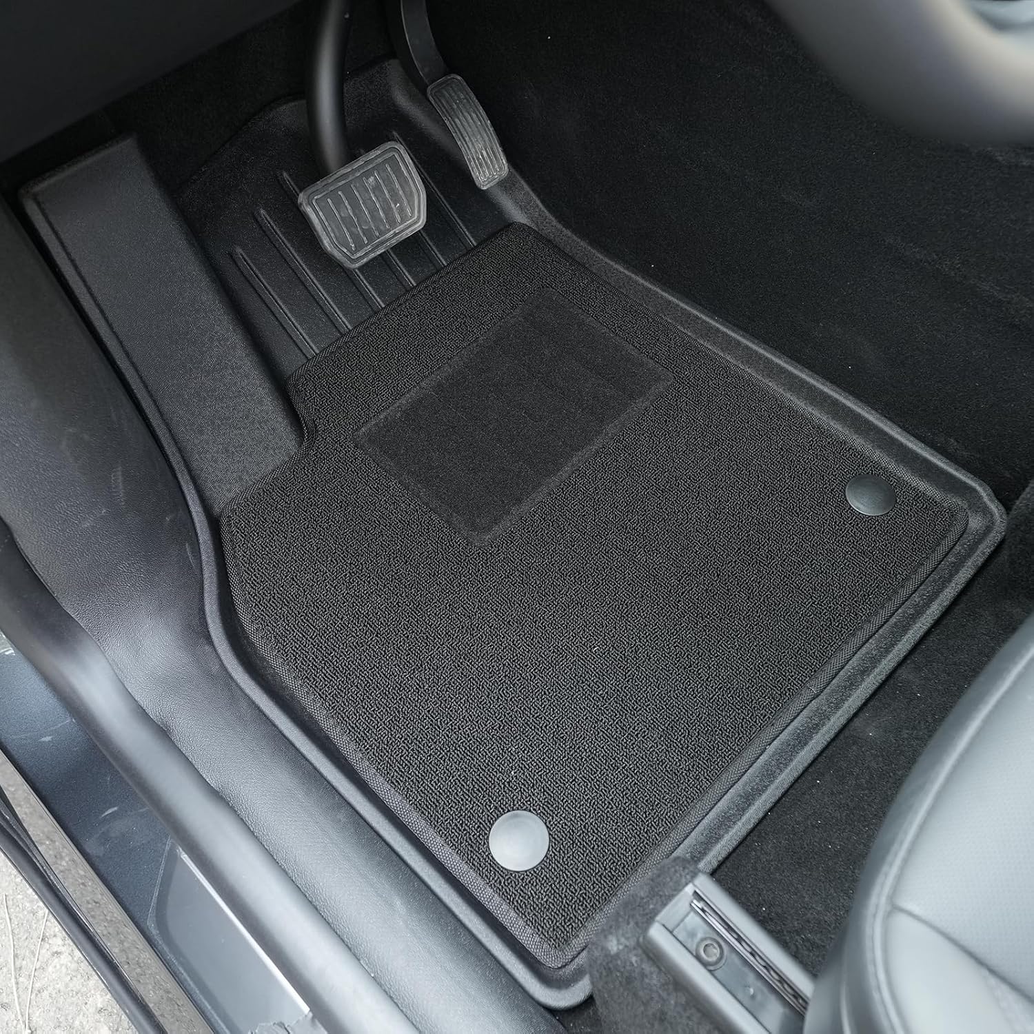 for Tesla Model Y Juniper 2025 2026 Floor Mats, with Carpets, Cargo Liners, 13 Pcs Full Set All Weather TPE Waterproof Non-Slip Mats, for Tesla Model Y Juniper Accseeories