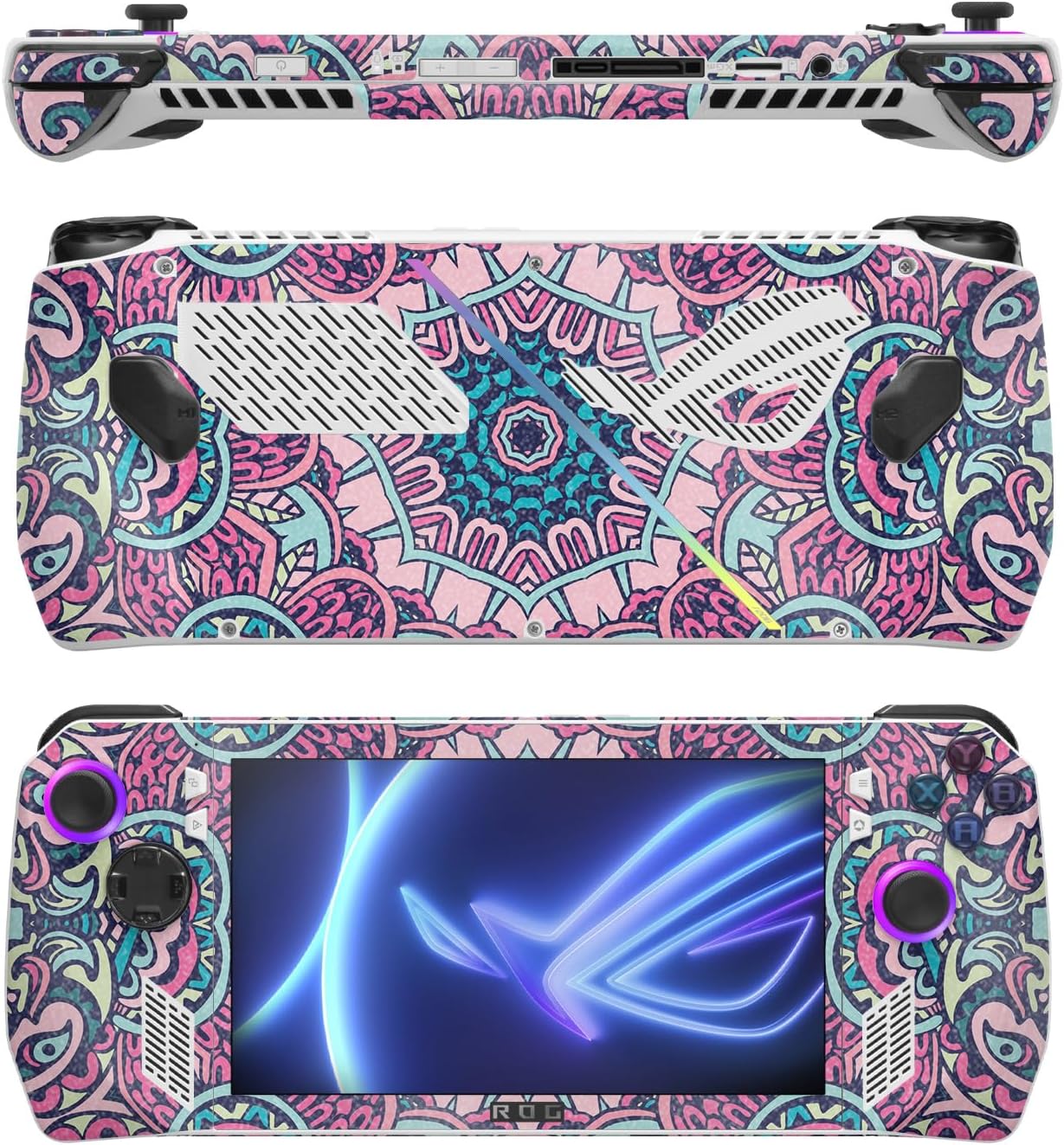 MightySkins Skin Compatible with Asus ROG Ally - Puppy Fall | Protective, Durable, and Unique Vinyl Decal wrap Cover | Easy to Apply, Remove, and Change Styles