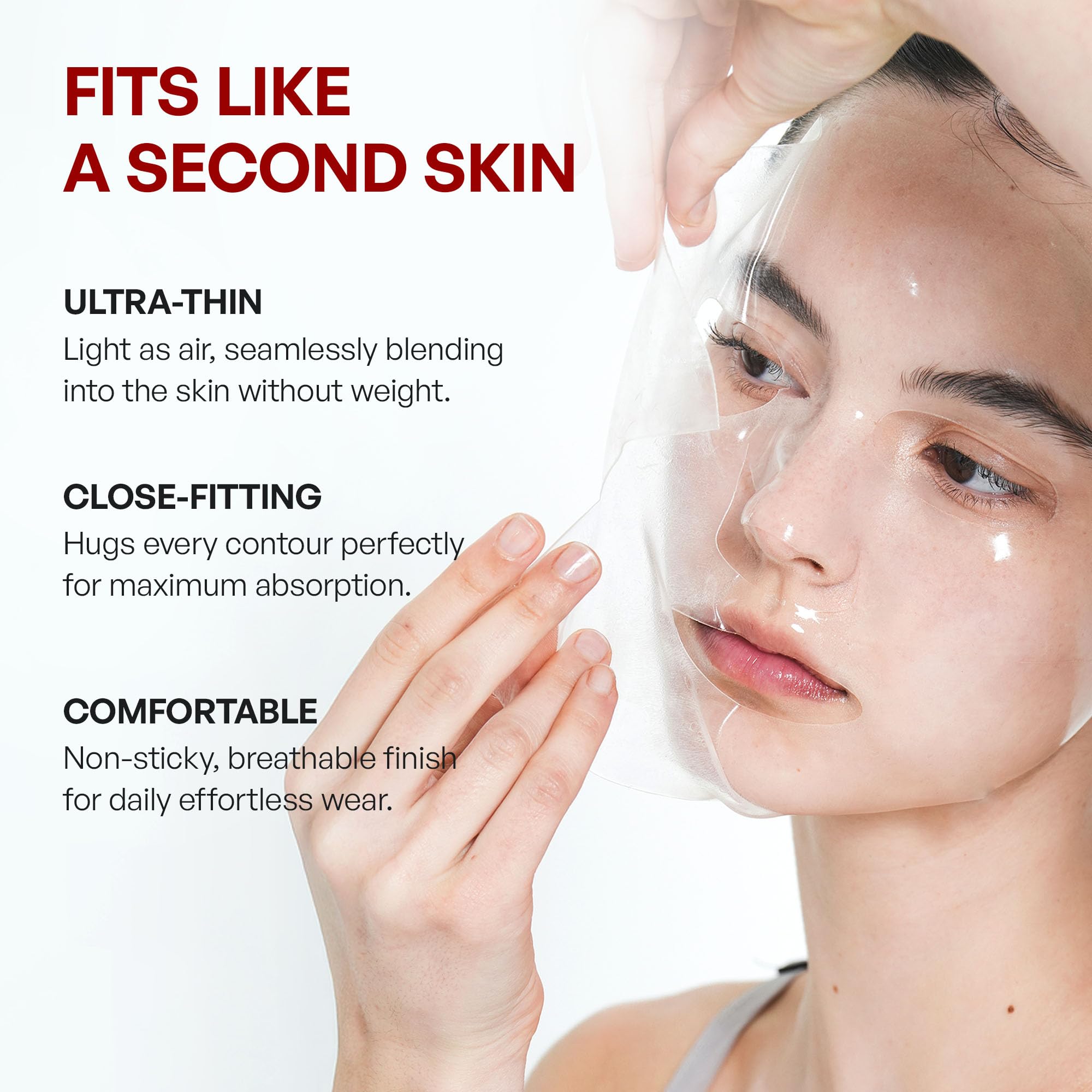 House of B High-Purity Glutathione Face Film 2-Step Overnight Collagen Mask