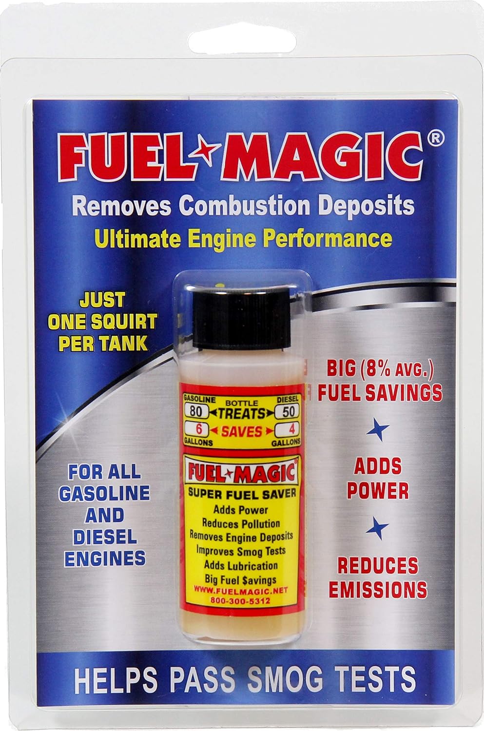 Fuel Magic Super Fuel Saver Squirt Bottle for Cars Automotive