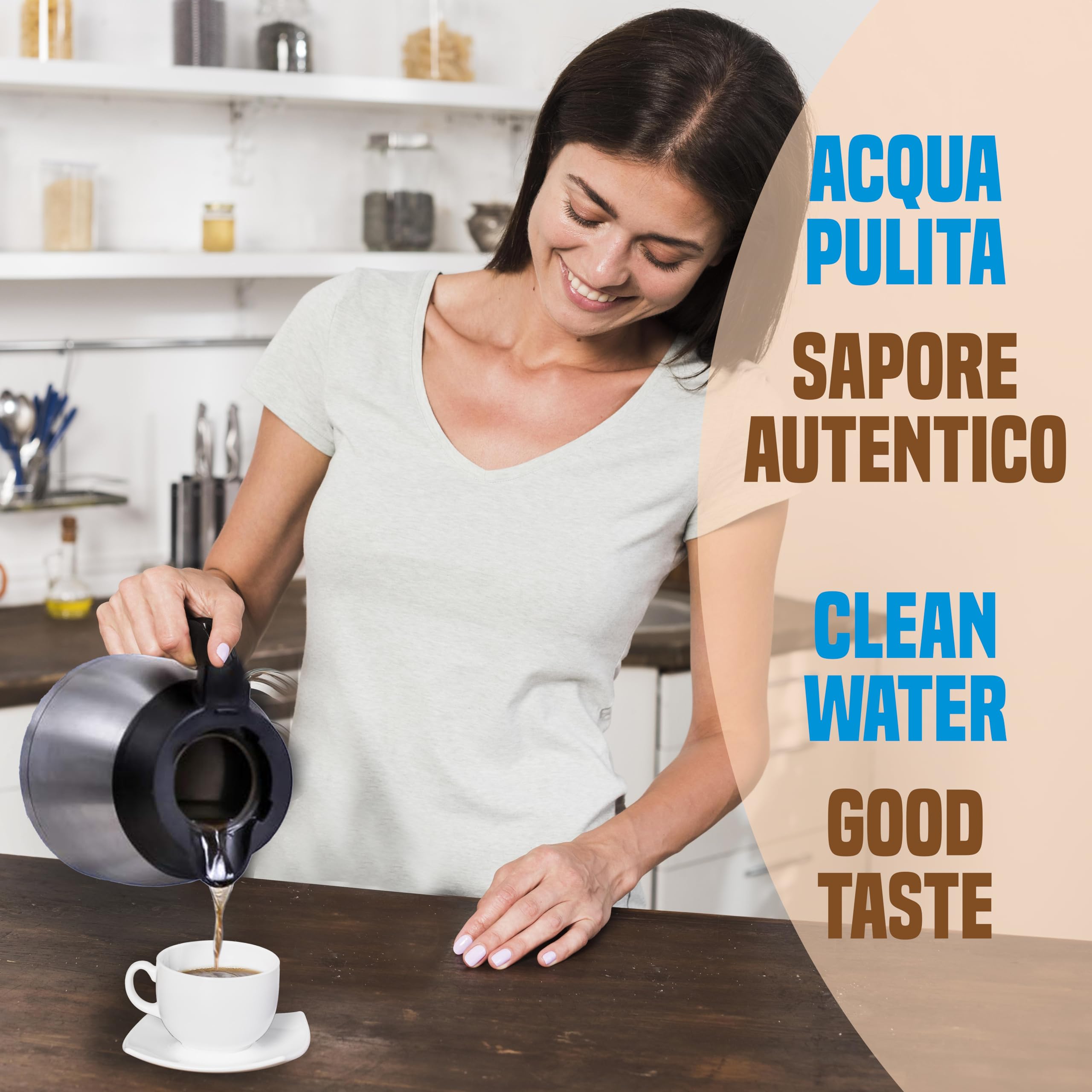 GIANTO Filtr wody do ekspresu do kawy kompatybilny z Philips Saeco, filtrowanie AquaClean - Wymienny wkład oczyszczający odkamieniacz do ekspresu do kawy (CA6903/10)