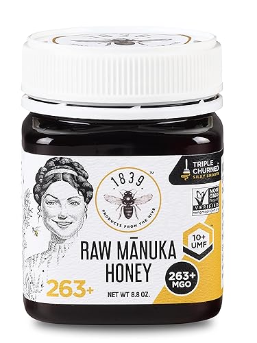 Miniatura 2 de 1839 Miel de Manuka triple batida, Wellness Wellness, paquete de 3