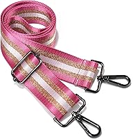 Vista 33 de Correa para bolso, accesorios plateados, correas anchas para bolsa, correa de hombro ajustable para bolsos