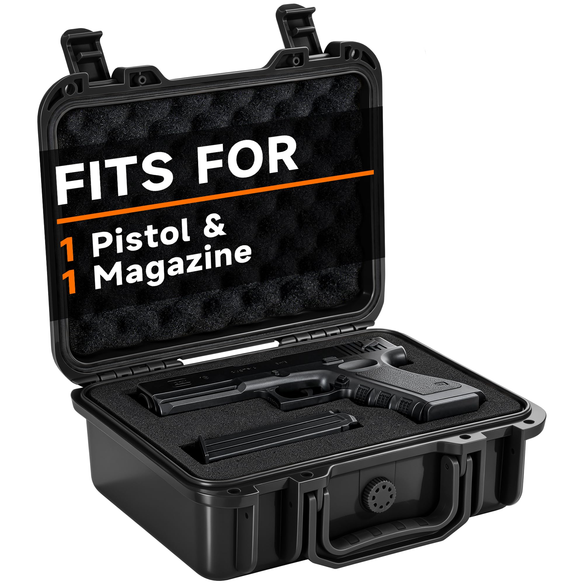 TSA Approved Waterproof Gun Pistol Case