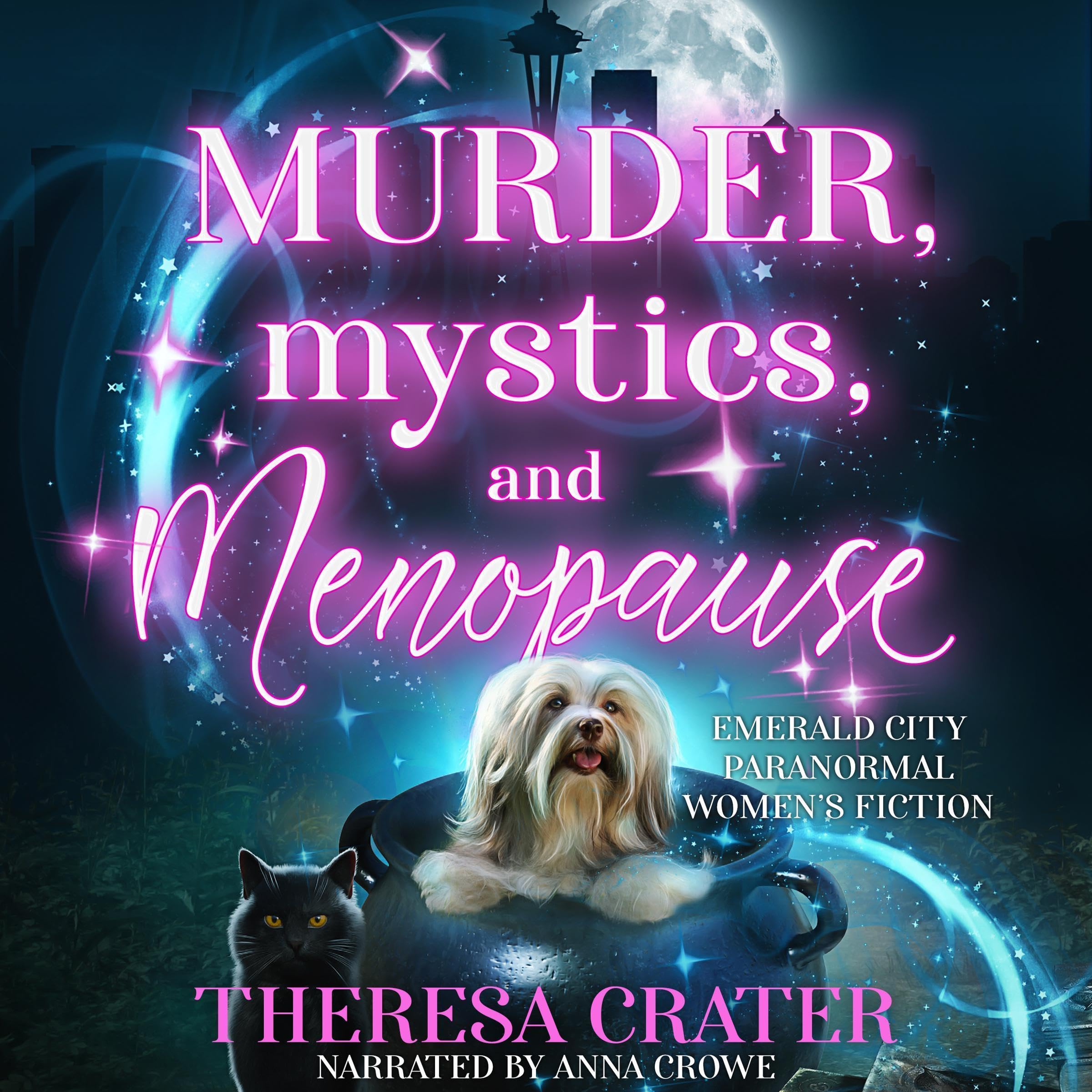 Cover art for Murder, Mystics, and Menopause
